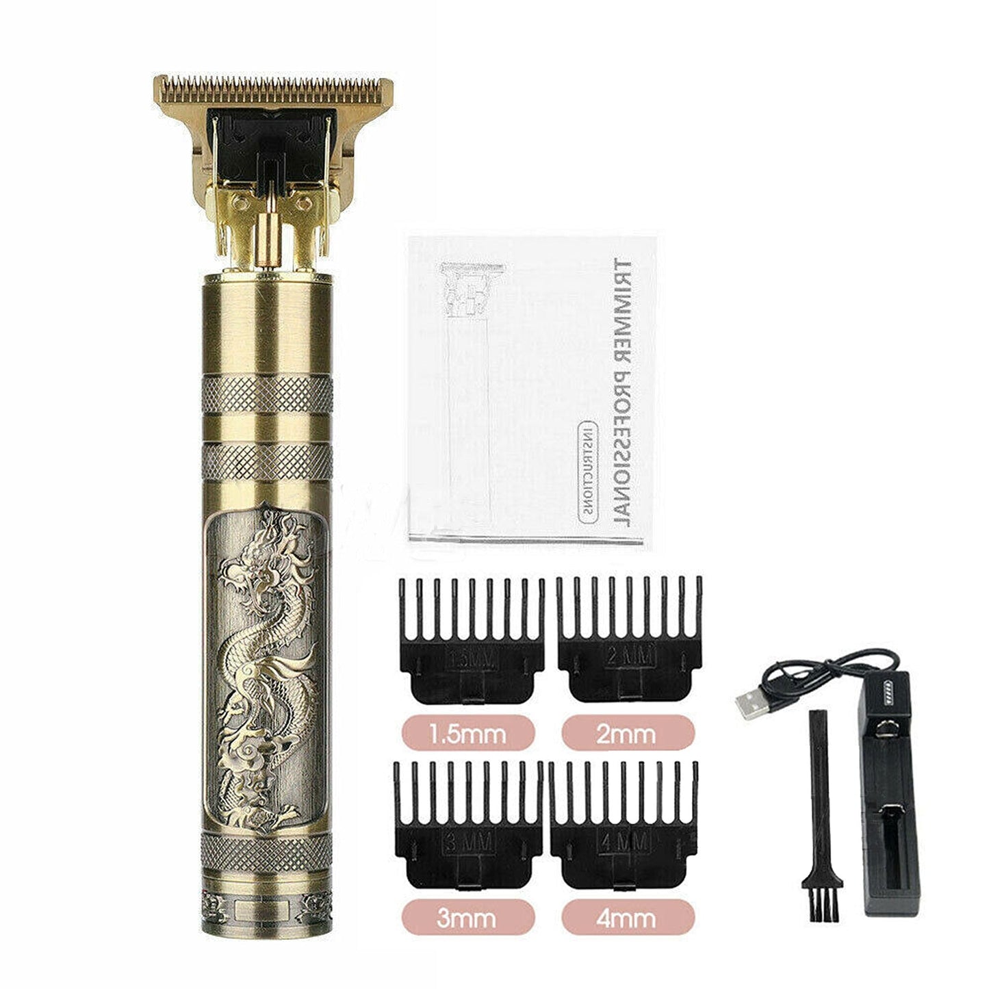 Cordless Hair Clippers Trimmer Electric Beard Shaver Men