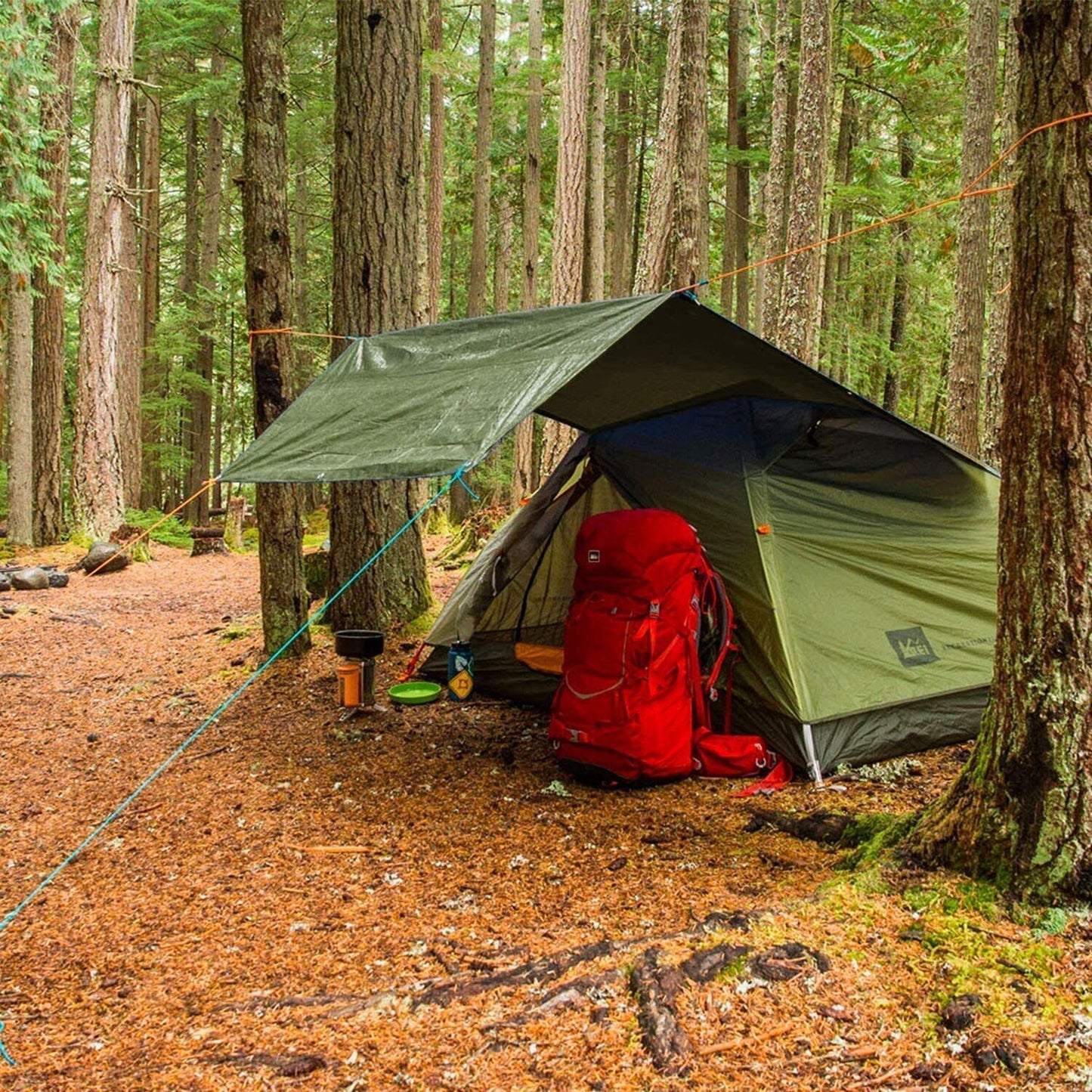 Canvas Tarpaulin Heavy Duty Waterproof Sunshade