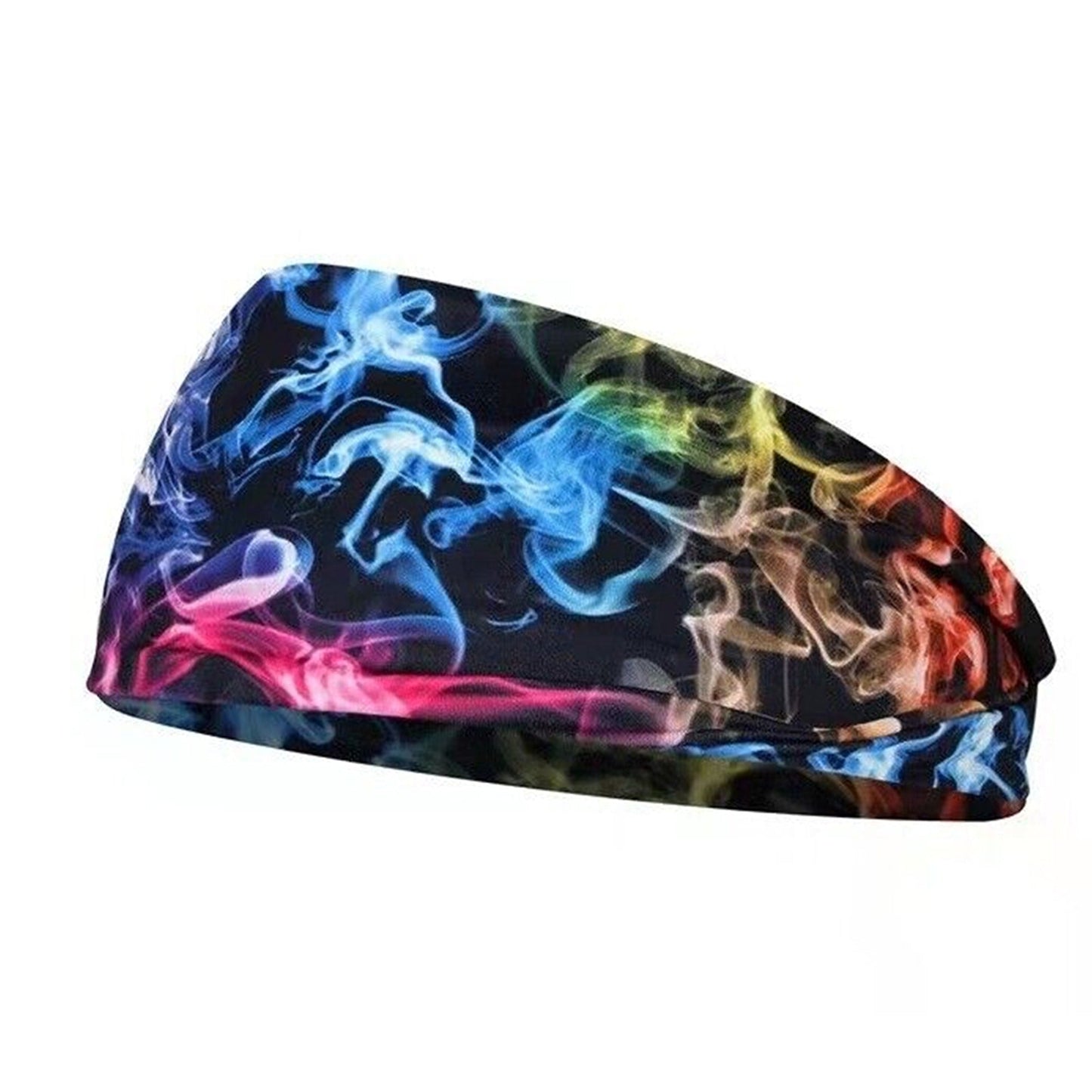 Wide Turban Elastic Bandana Women Yoga Sports Head Wrap