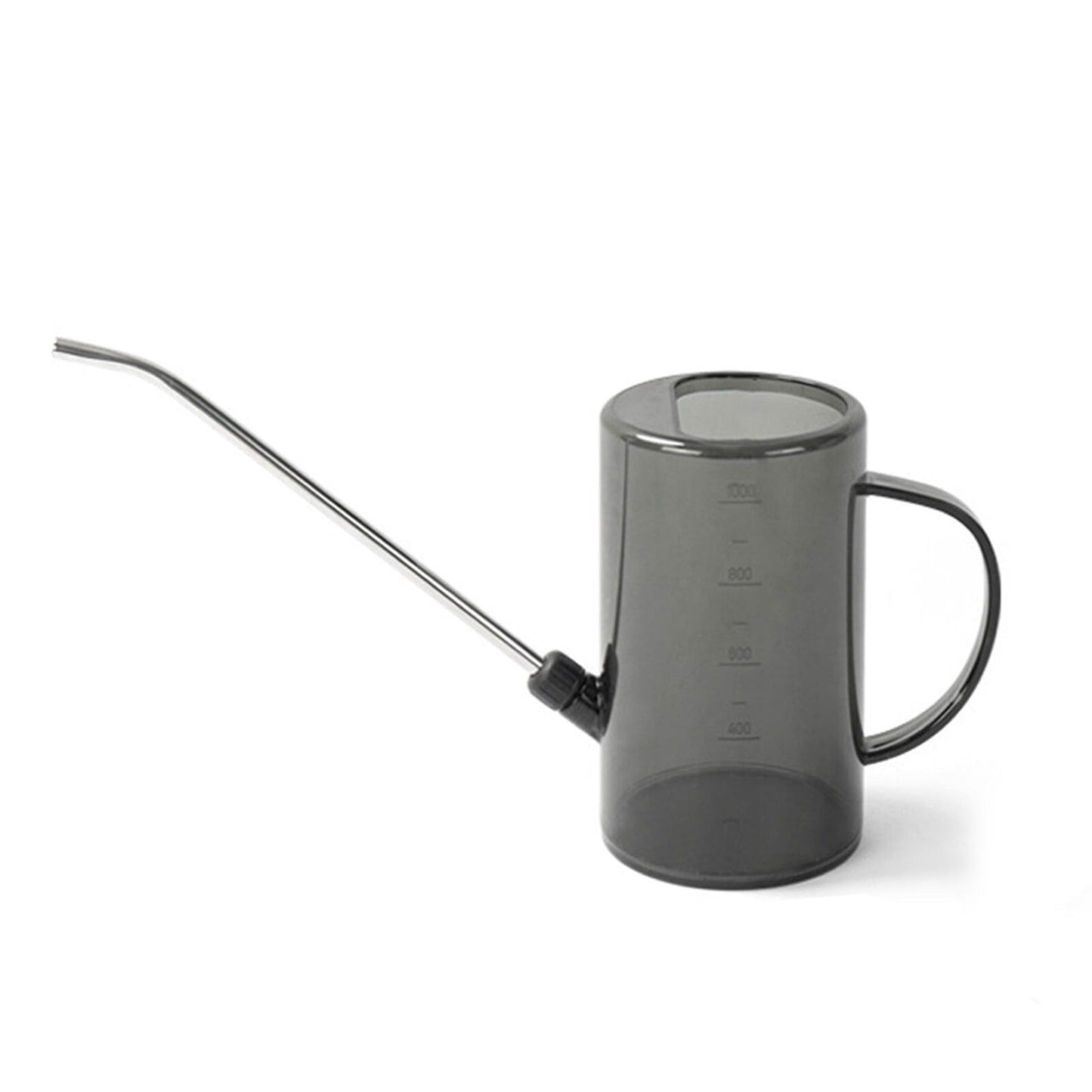 1L Indoor Outdoor Long Spout Watering Can Steel Plastic