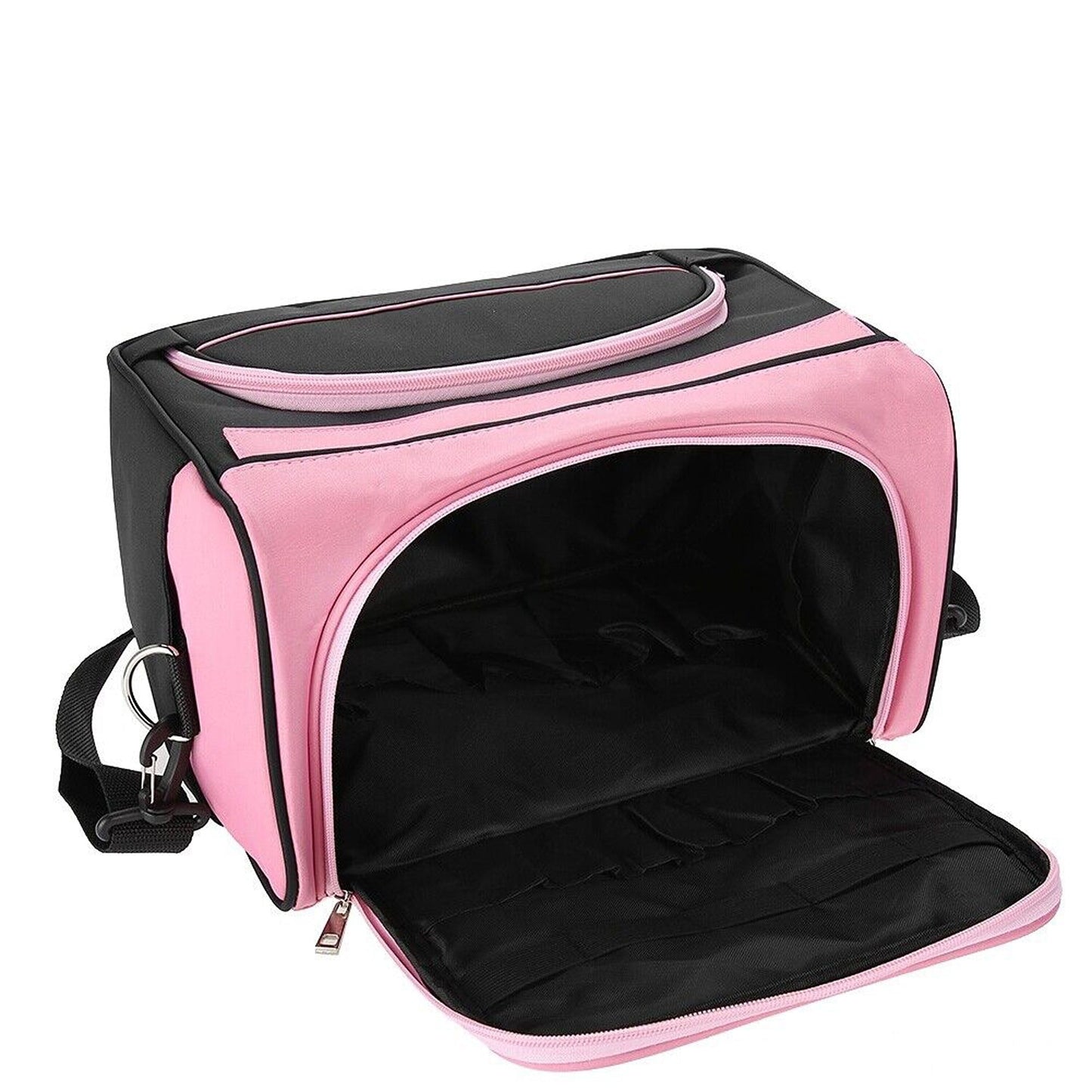 Large Rose Pink Hairdressing Equipment Carrying Bag for Travel