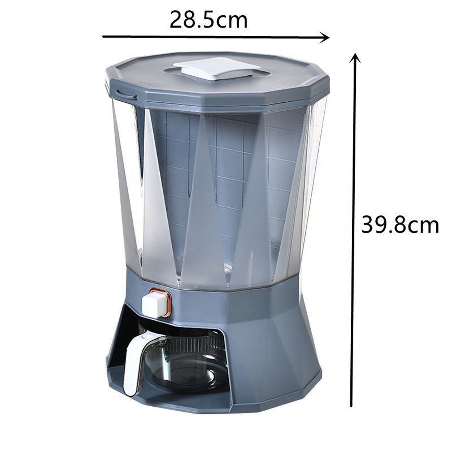 Kitchen Dry Food Dispenser Auto Grain Case for Rice and Cereal