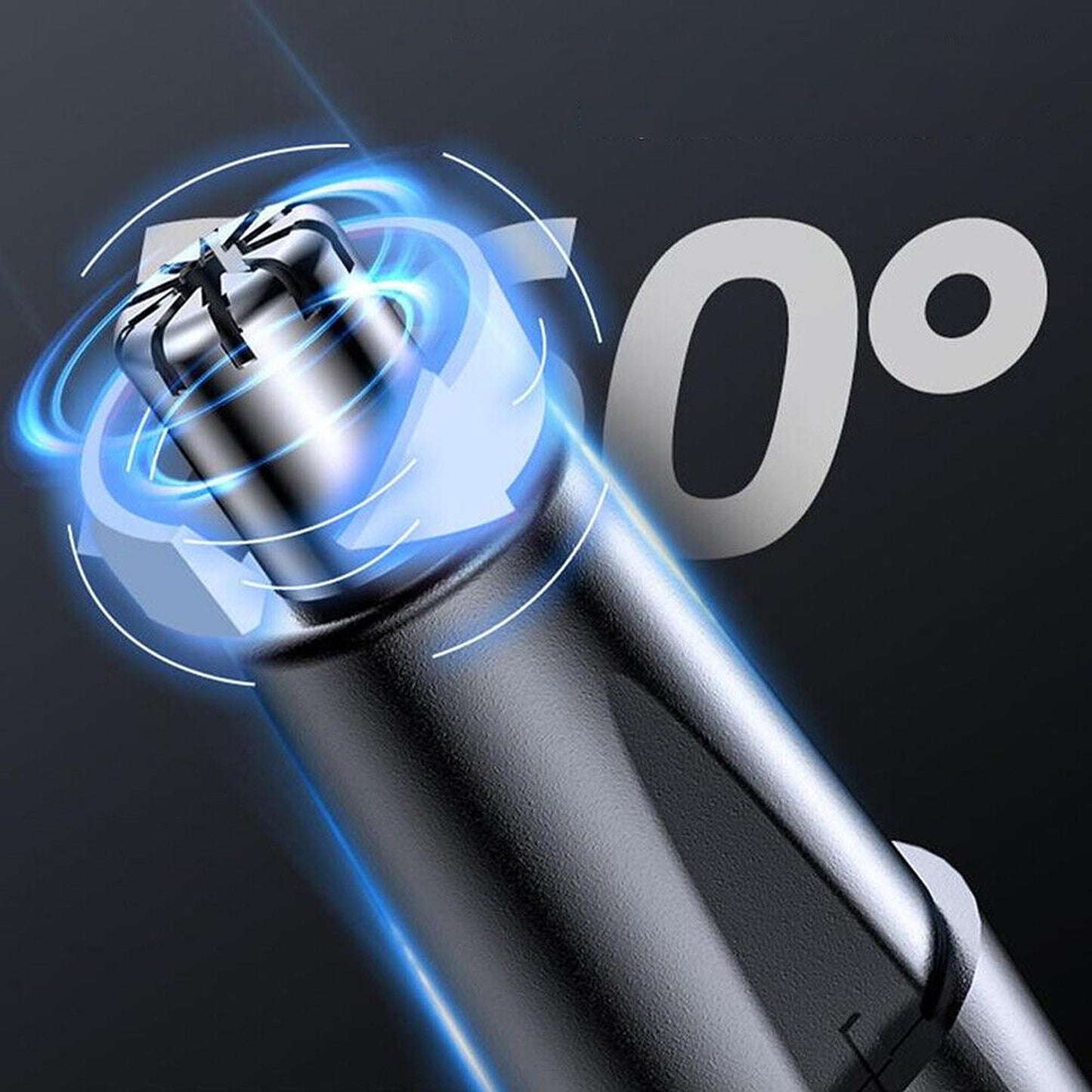 Electric Nose Ear Hair Trimmer with Eyebrow Clipper Rechargeable