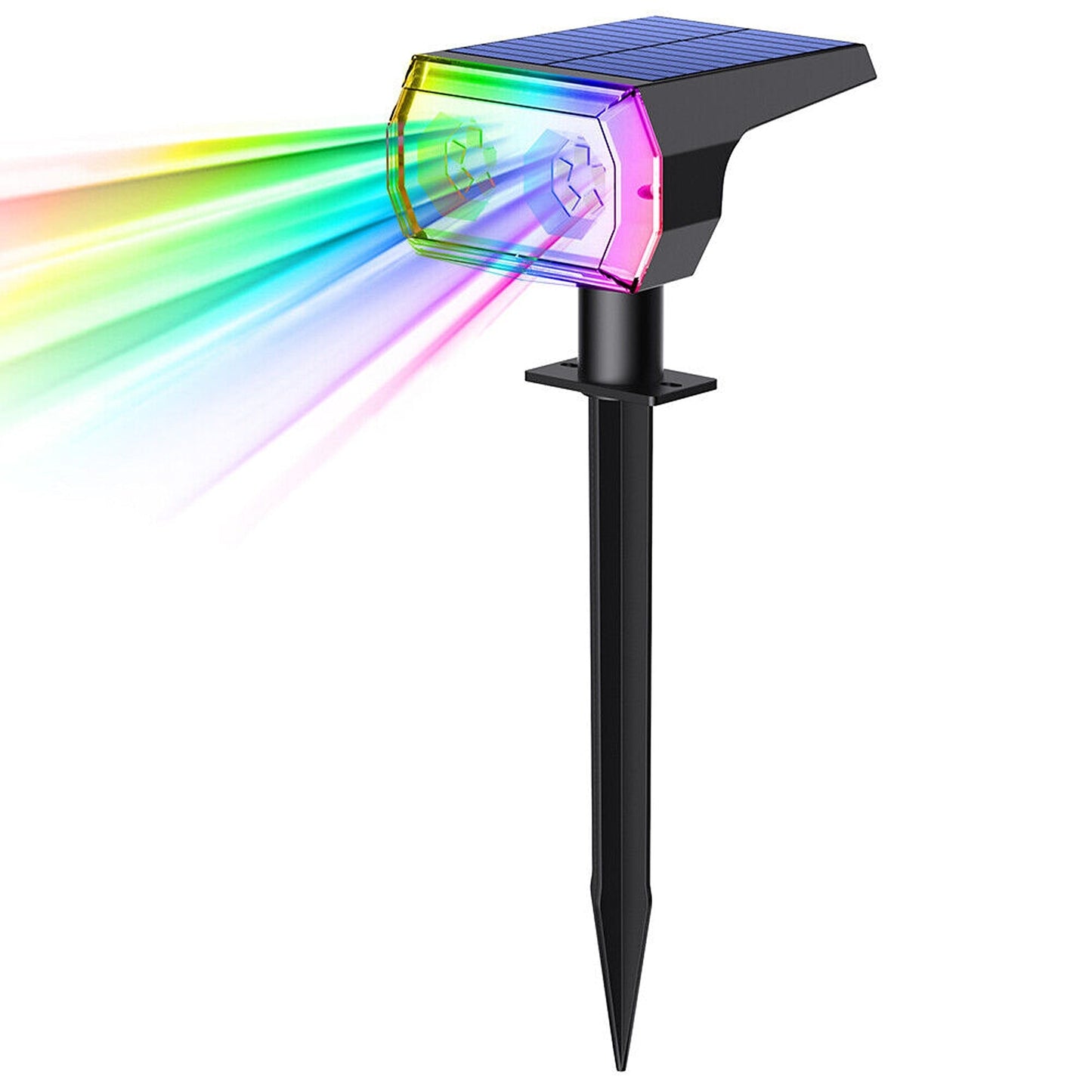 Garden RGB Solar Spot Lights for Pathway Lawn and Fence