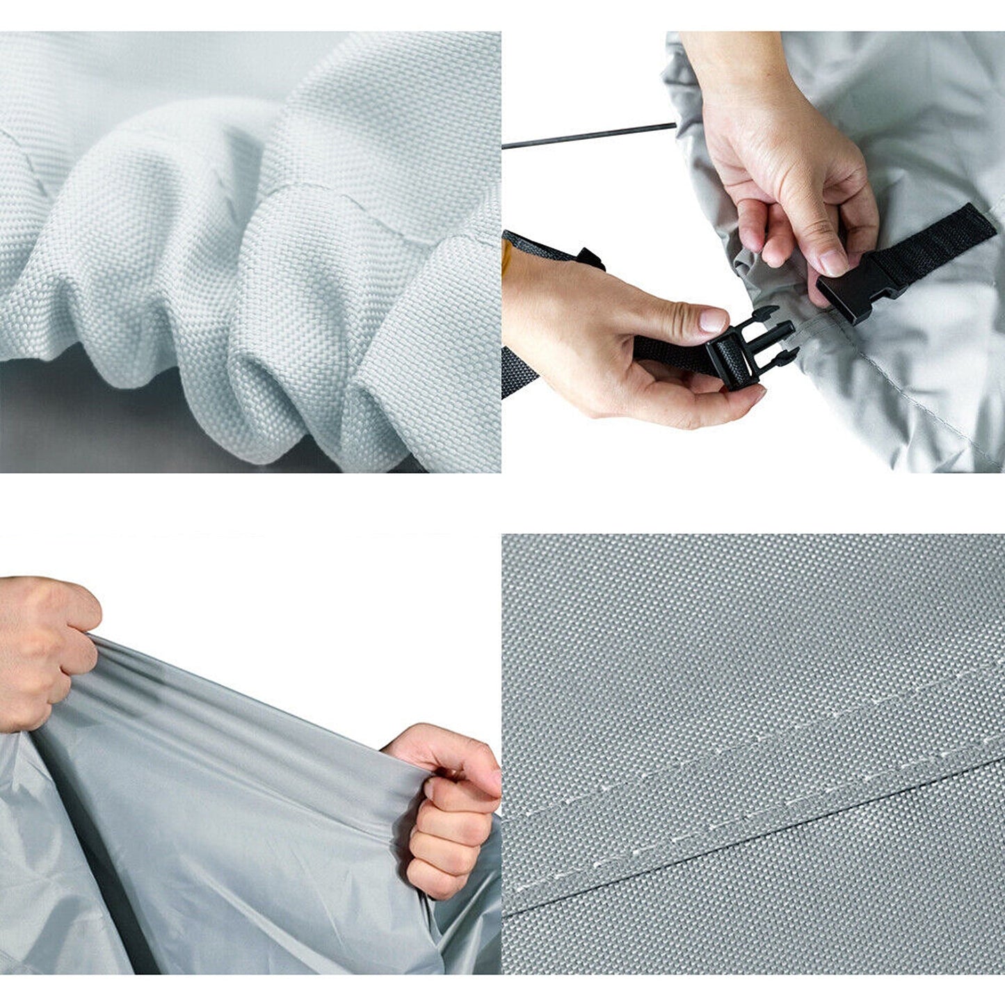 17ft to 19ft Boat Cover Waterproof and Trailerable with Heavy Duty Protection