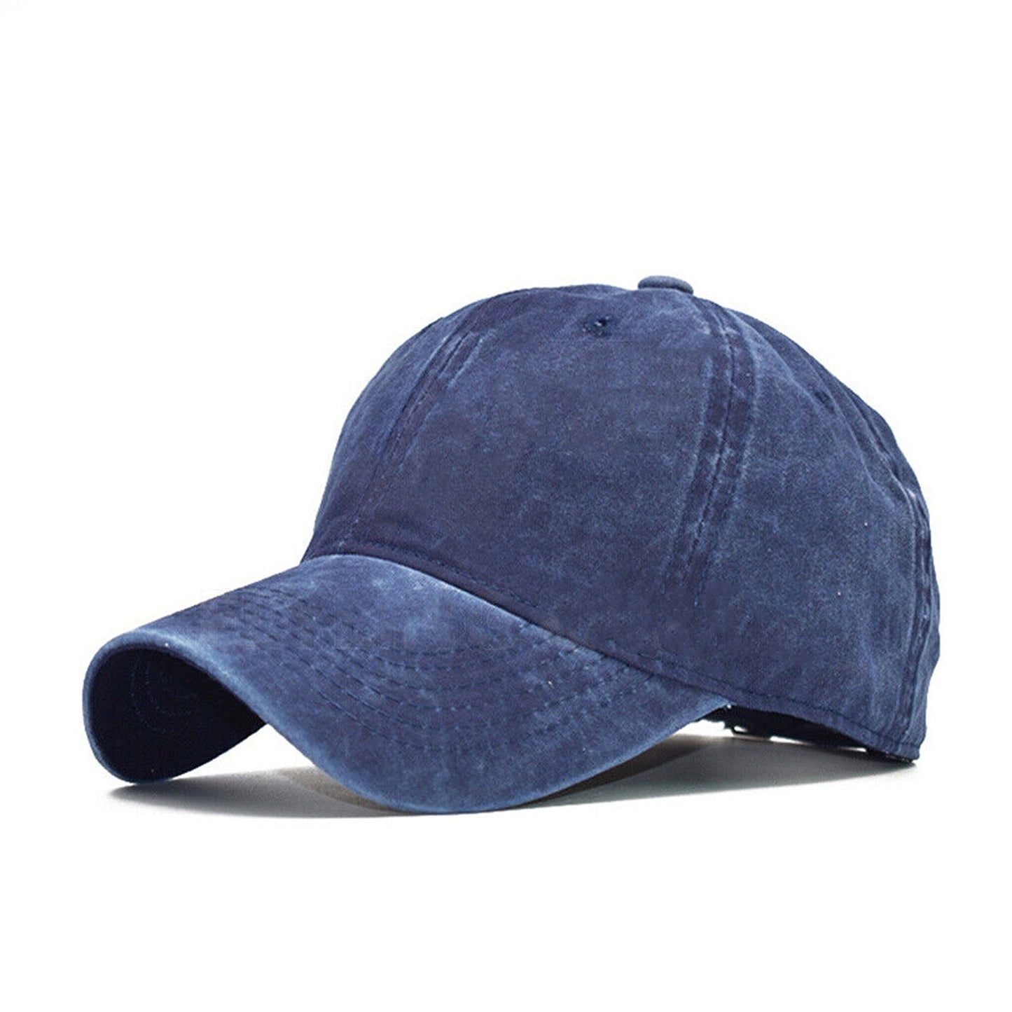 Adjustable Washed Cotton Baseball Cap for Men and Women