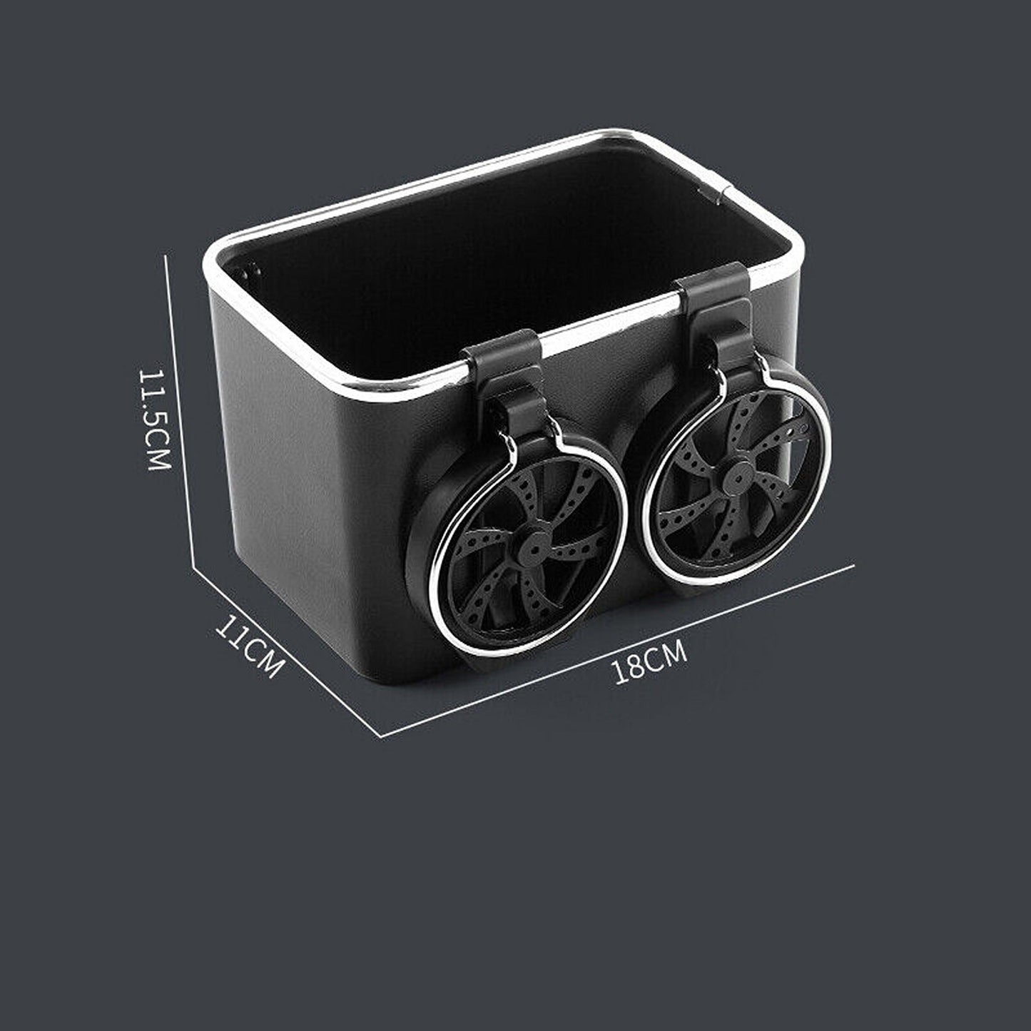 Multifunctional Car Armrest with Tissue Box and Storage Drawers