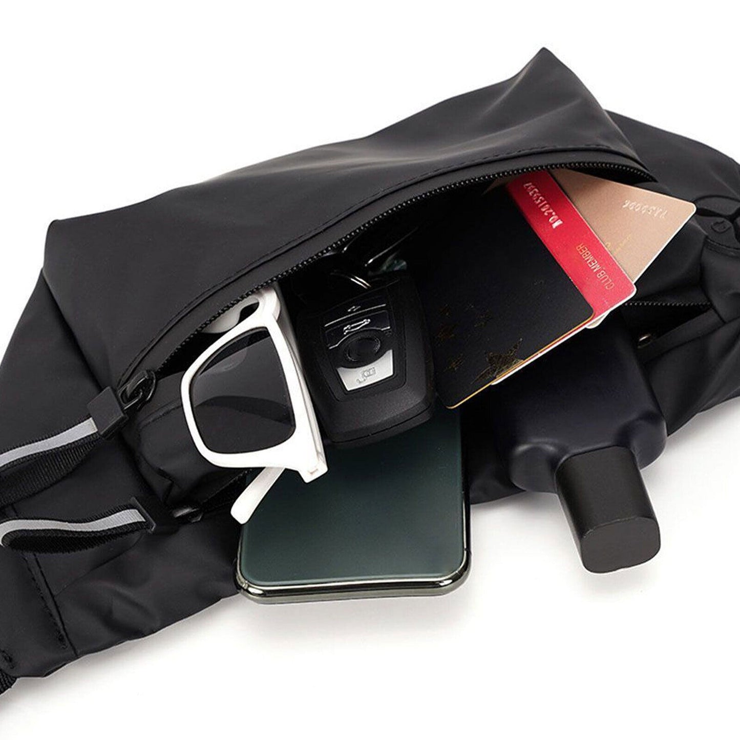 Men Waterproof Chest Bag Sling Cross Body Backpack for Travel