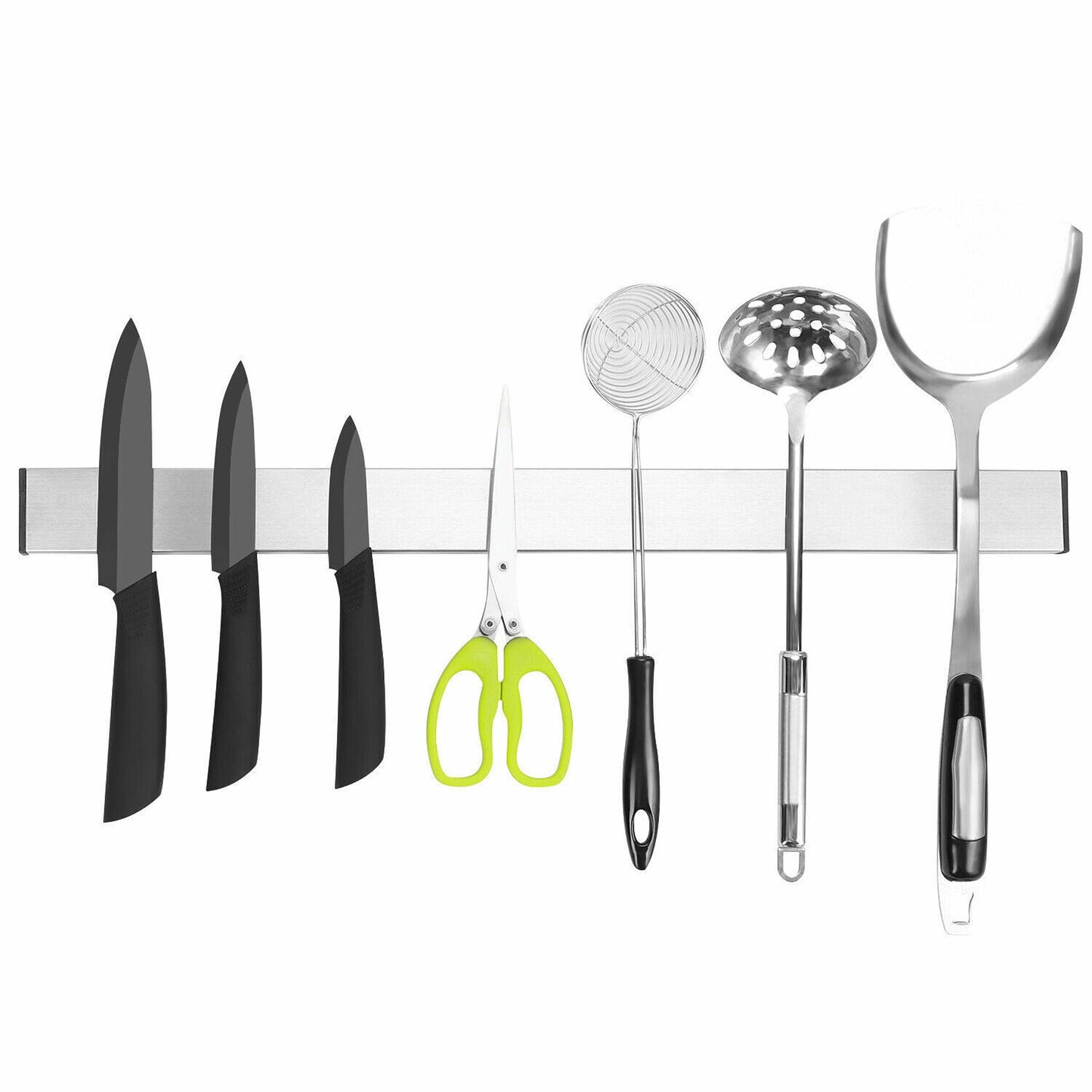 Magnetic Knife Strip Storage Self-Adhesive Holder for Kitchen Utensils