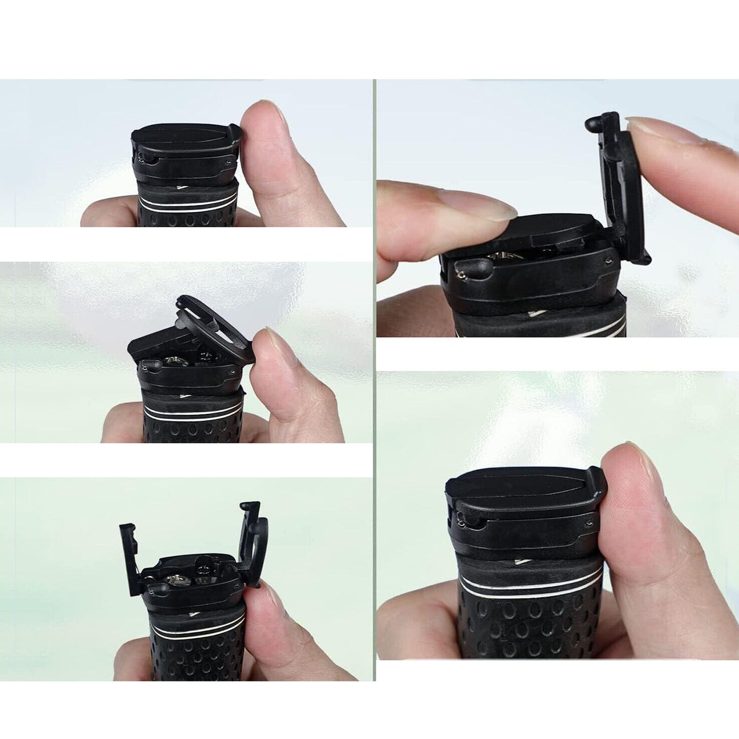 2pcs Golf Ball Retrieval Tool Back Saver Putt Retriever for Putter Grip