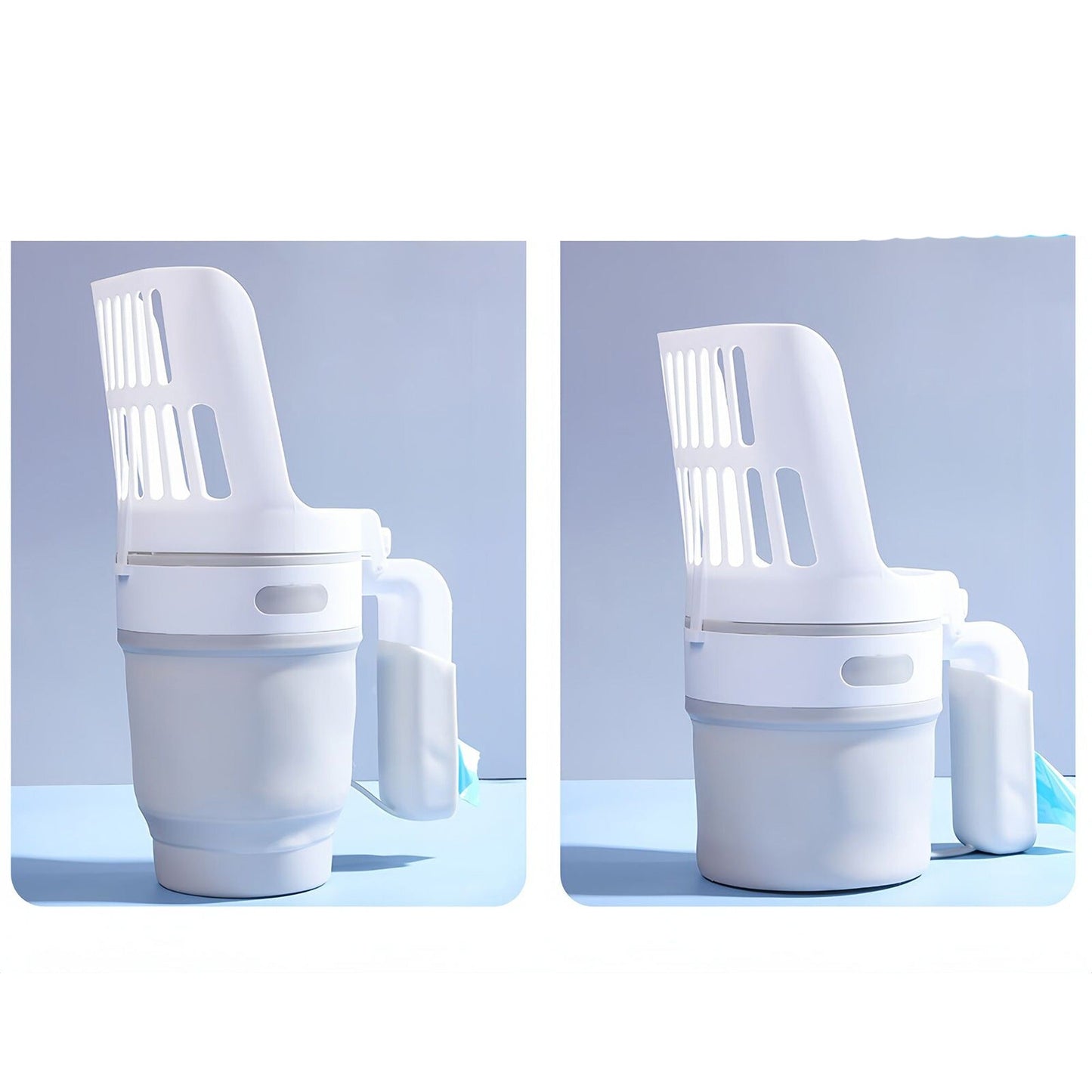 Detachable Cat Litter Scoop with Integrated Shovel Holder