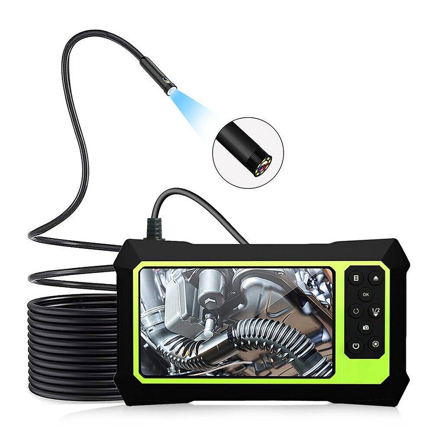 Industrial Borescope Inspection Camera with 4.3in HD Screen 1080P