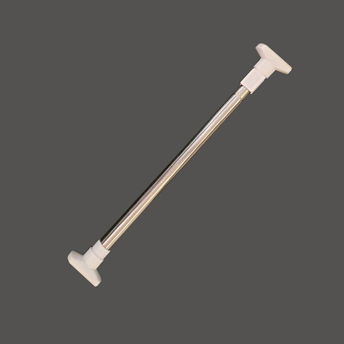 Adjustable Tension Curtain Rod Extendable for Showers and Closets