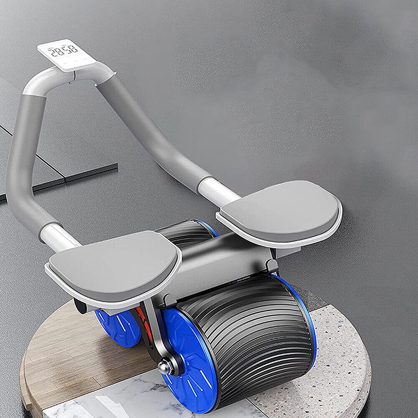 Core Strength Training Abdominal Wheel with Elbow Support