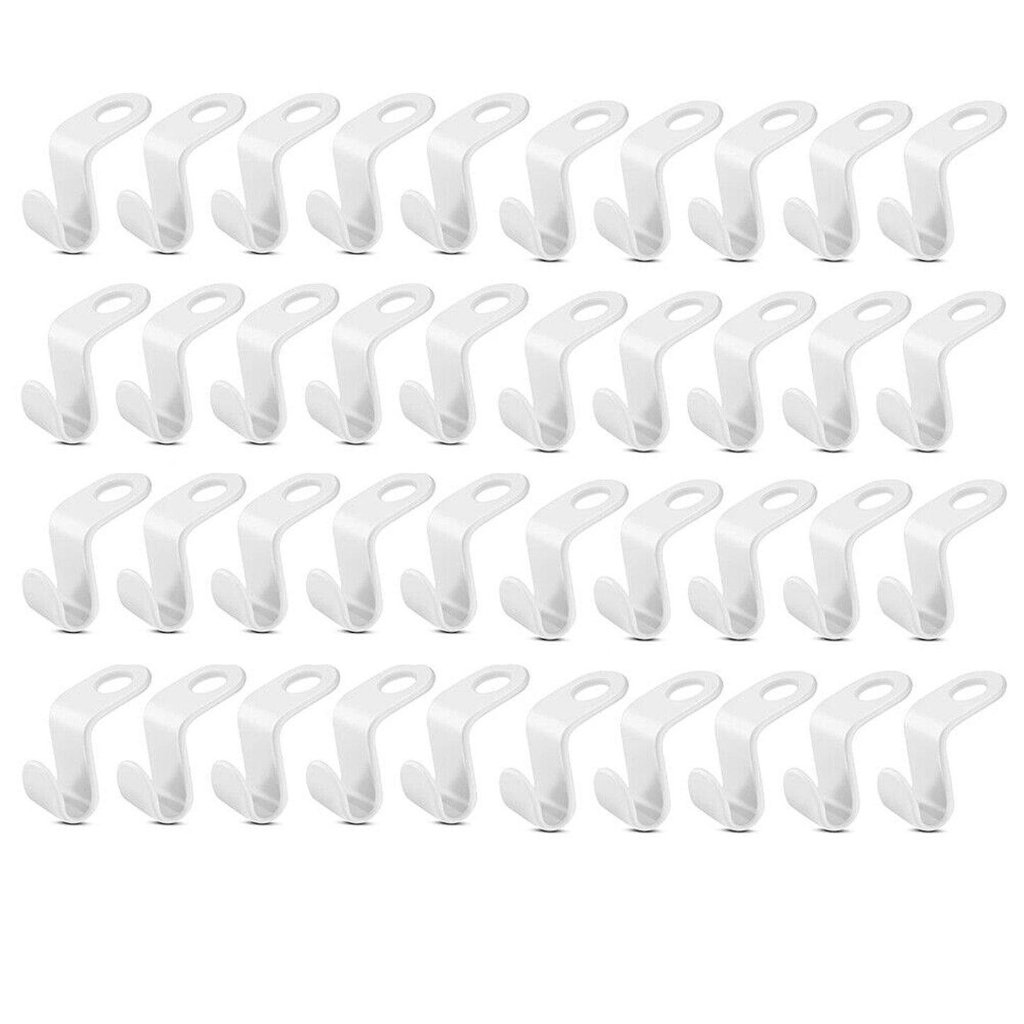Space-Saving Clothes Organizer Cascading Hanger Connector Hooks