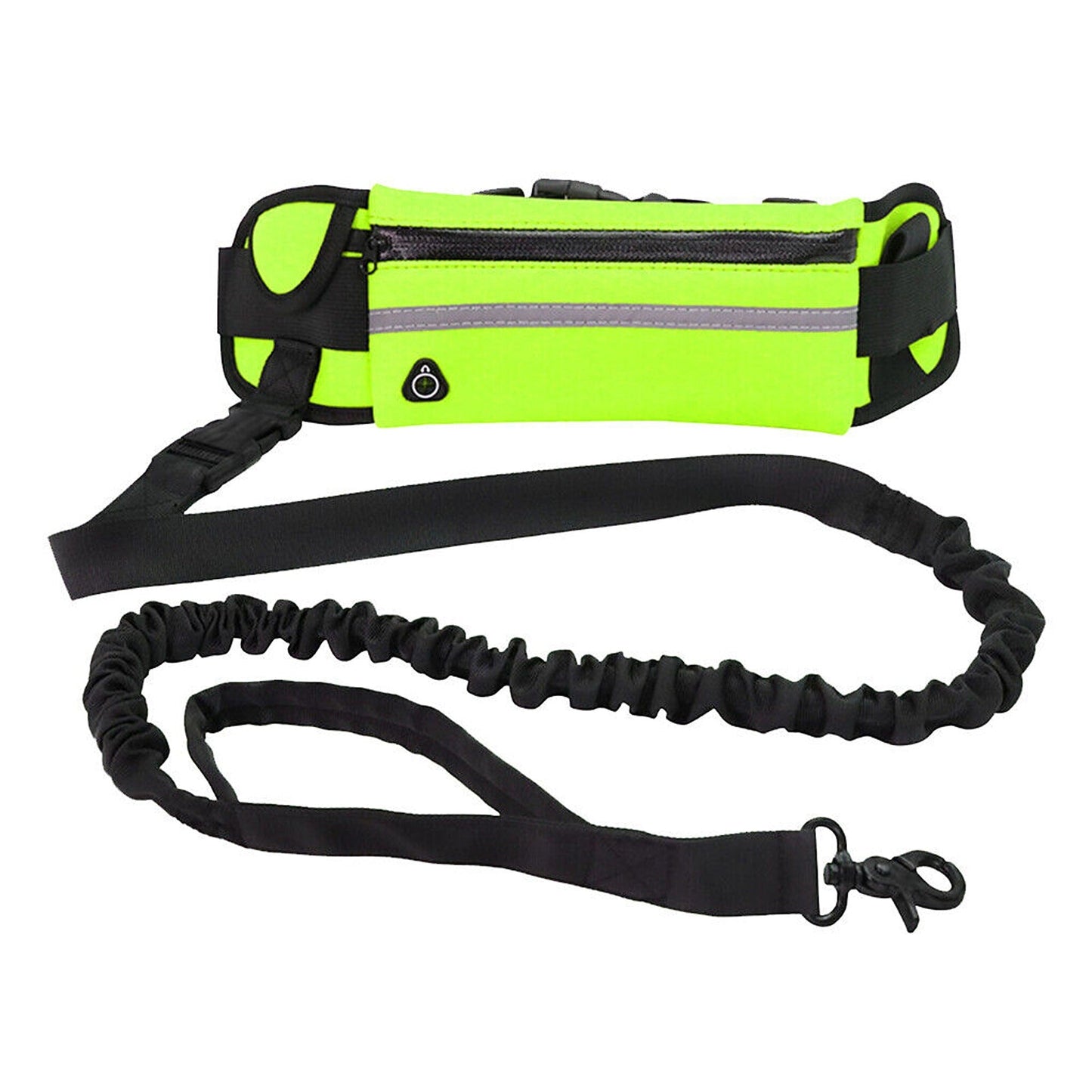 Hands-Free Dog Leash with Adjustable Waist Belt for Jogging
