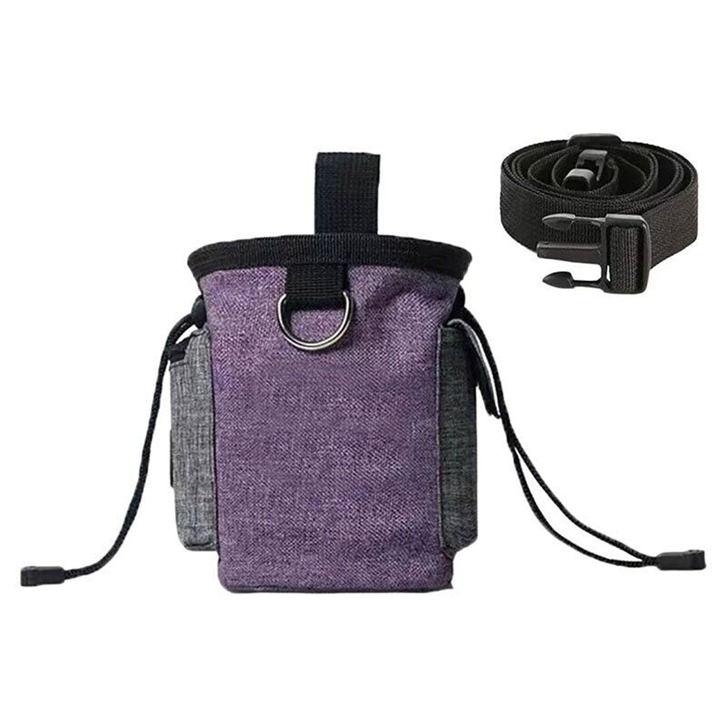 Dog Treat Pouch for Obedience Training with Garbage Bag Dispenser