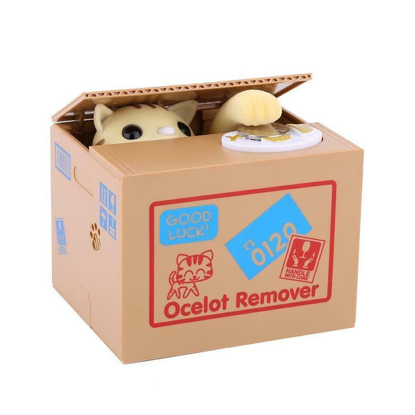 Panda Coin Bank Cute Stealing Money Box