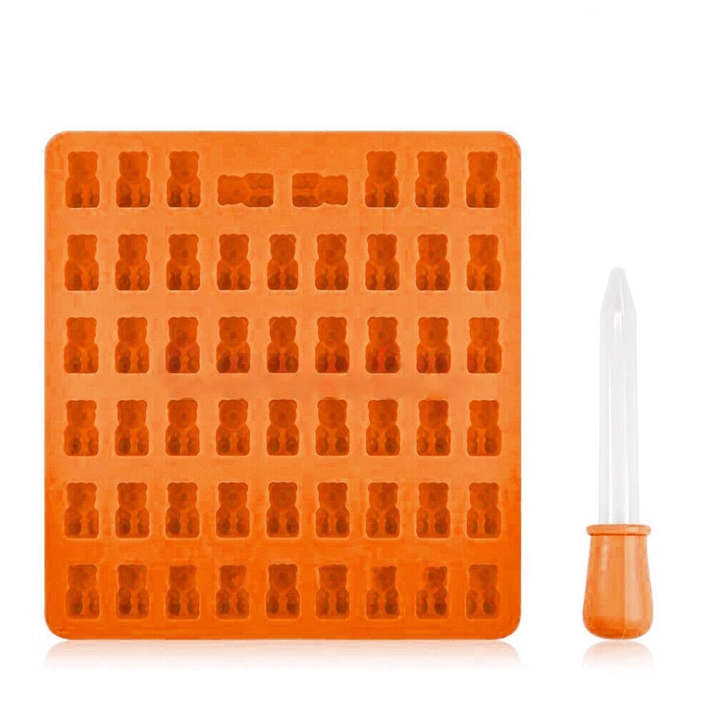 Gummy Bear Silicone Chocolate Mold Ice Cube Candy Jelly Baking Tray