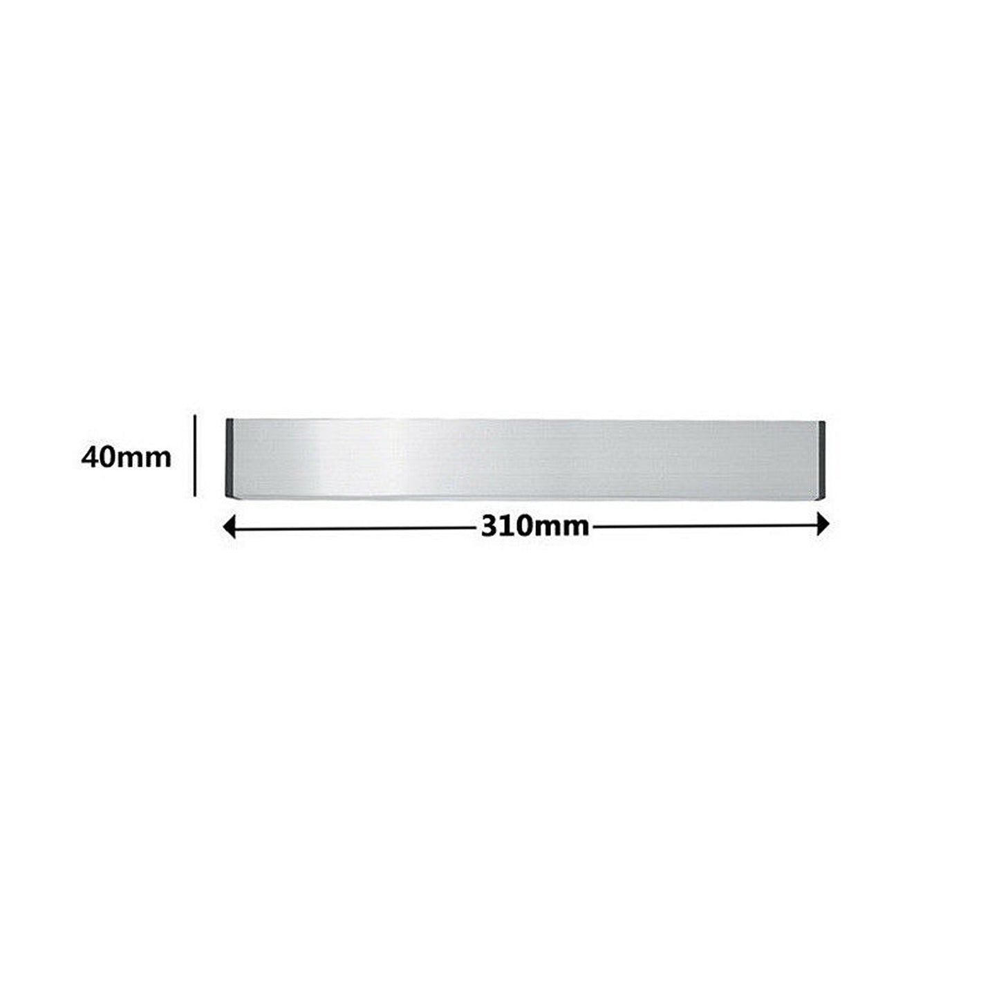 Magnetic Stainless Steel Knife Rack Holder Tool Shelf Magnet 31 to 51cm