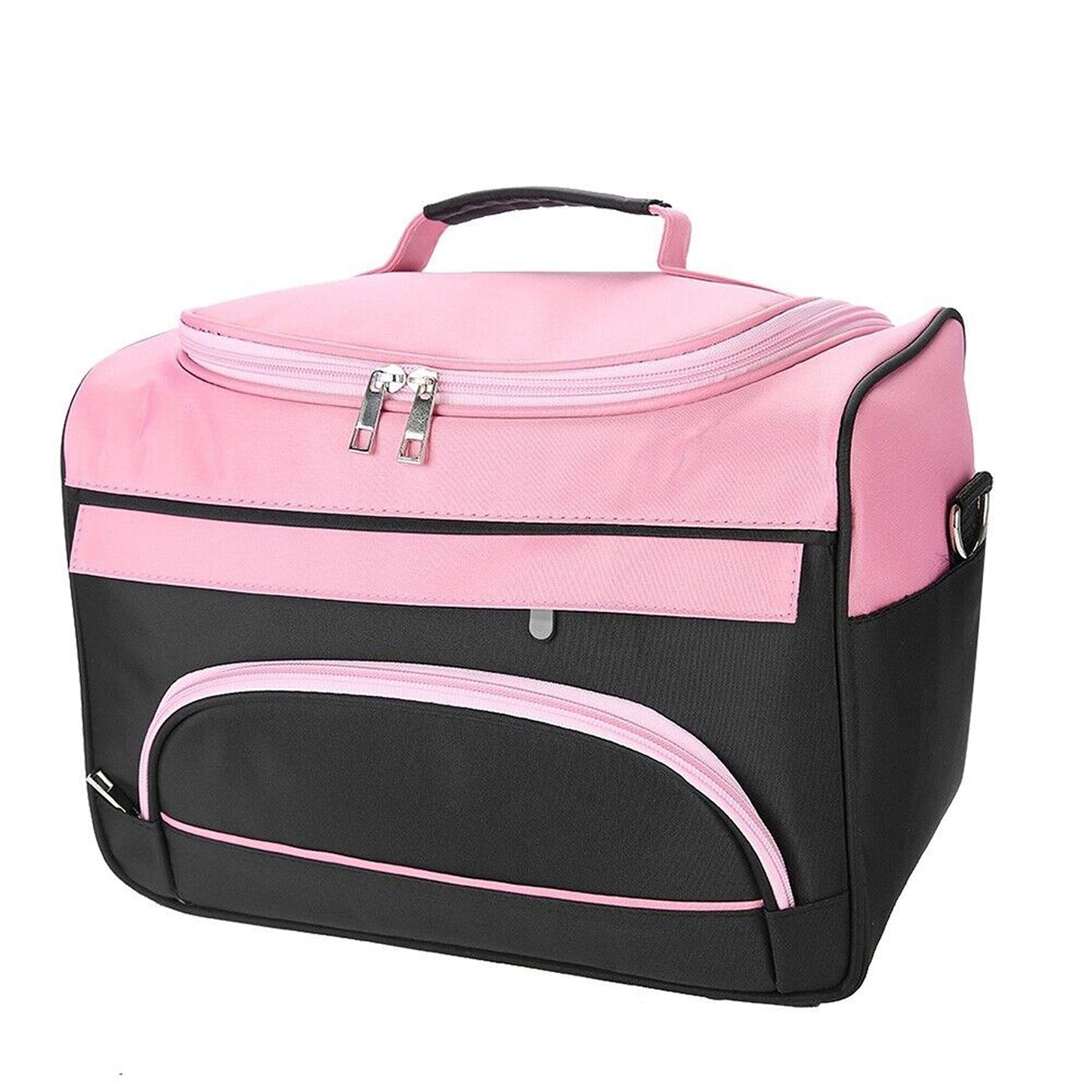 Large Rose Pink Hairdressing Equipment Carrying Bag for Travel