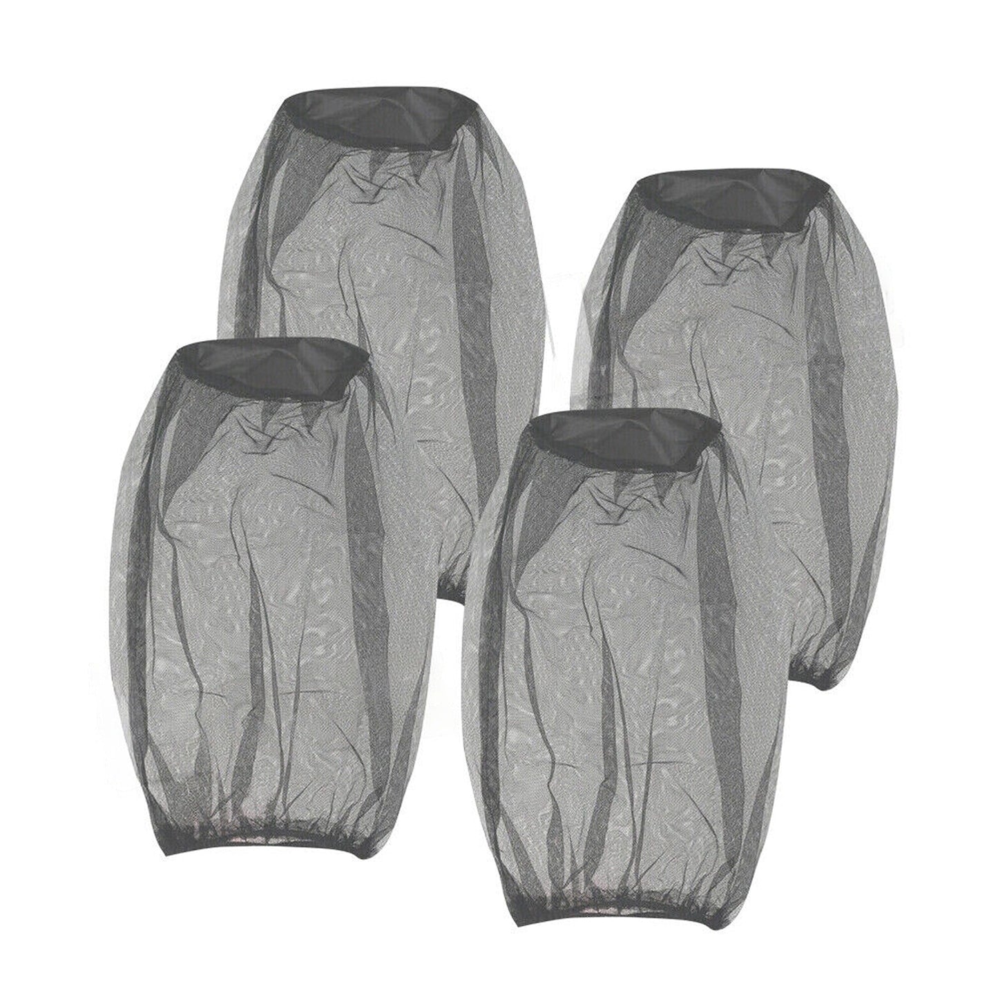 Grey Mosquito and Insect Head Net Hat for Outdoor Fishing