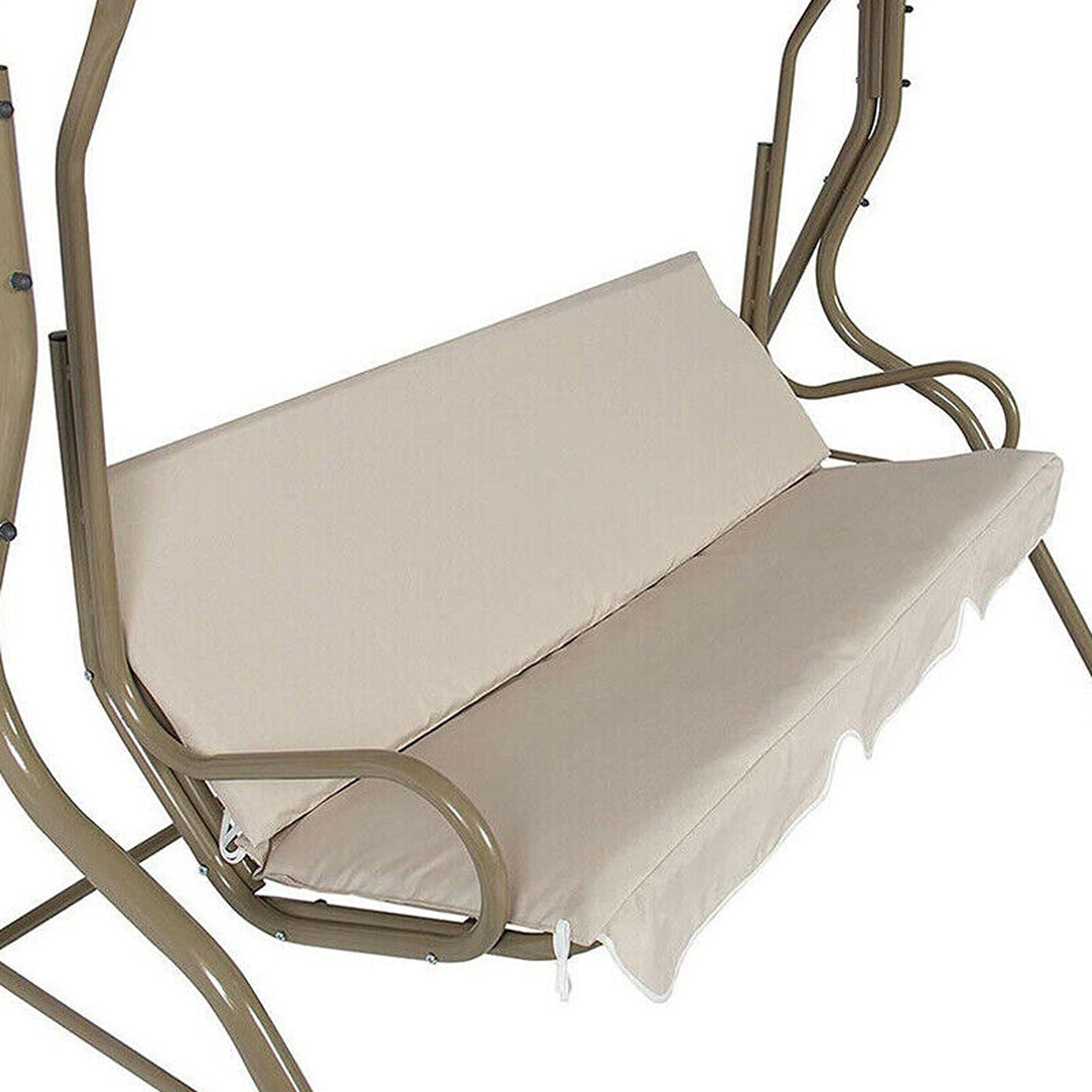 Garden Swing Chair Cover Waterproof Cushion for Outdoor Patio Seating
