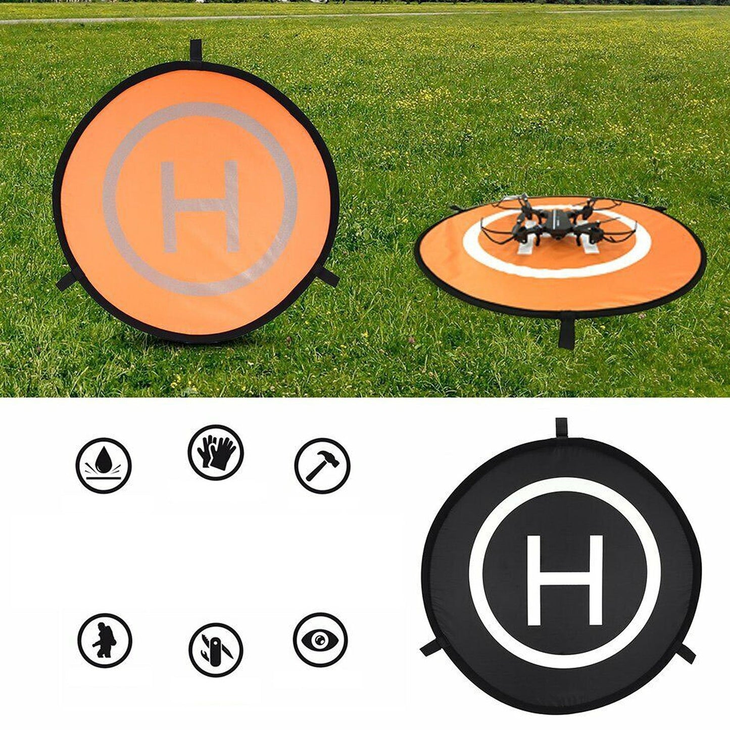 For DJI Mavic Pro 55 And 75 And 110cm HG Fast-Fold Drone Landing Pad