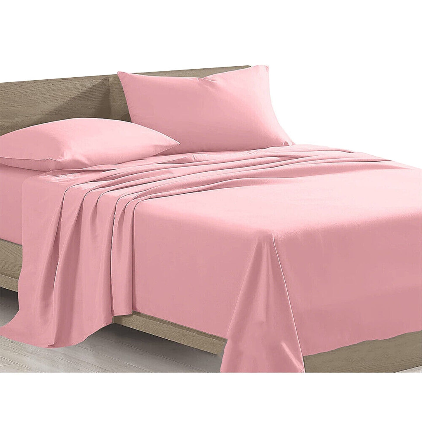 Blush Egyptian Cotton Ultra Soft Sheet Set - Flat and Fitted