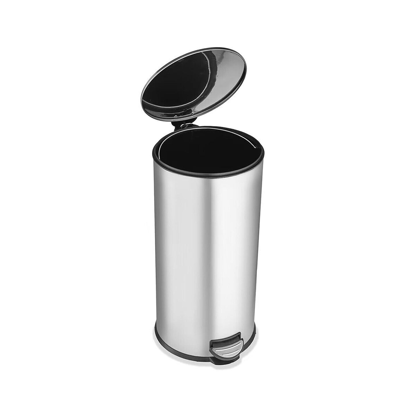 30L Stainless Steel Rubbish Bin for Kitchen or Office