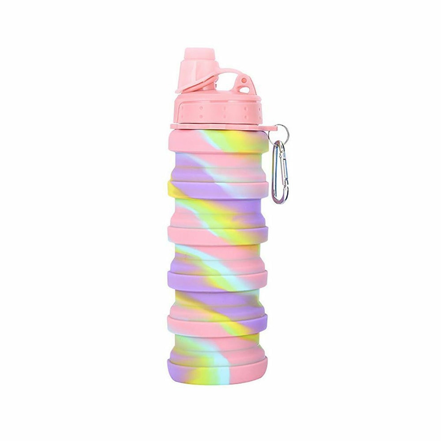 Foldable Silicone Travel Water Bottle Retractable Portable Drink Cup
