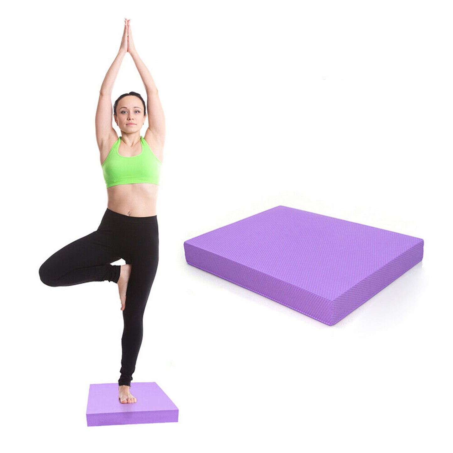 Thick TPE Yoga Mat for Physical Therapy and Balance Foam Pad