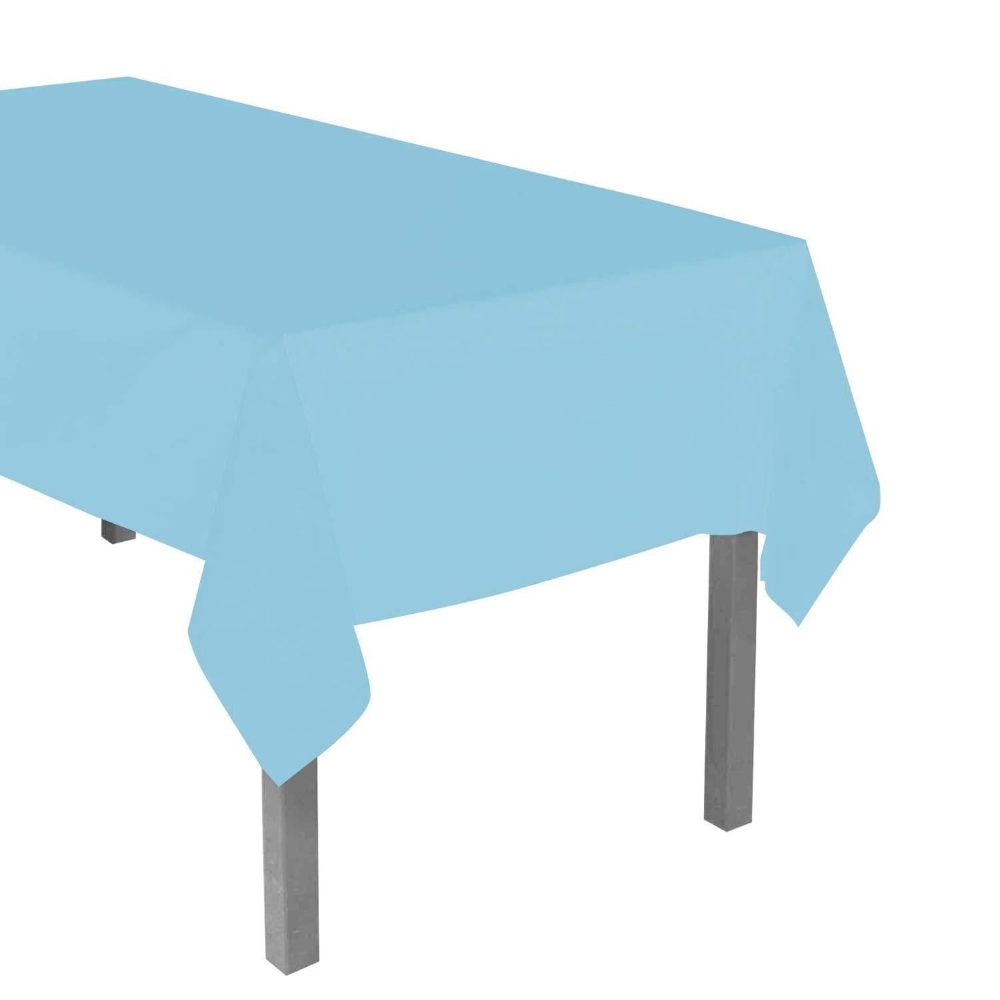 Colorful Plastic Tablecloth for Parties Rectangle Birthday Cover