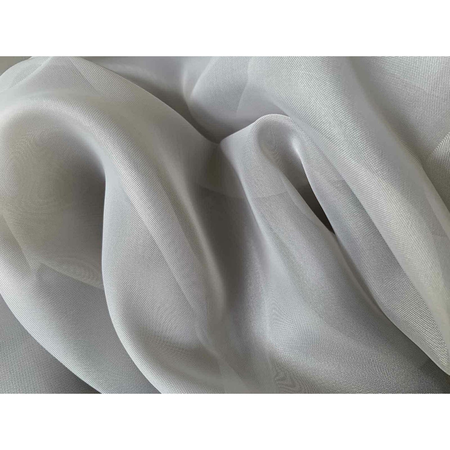 Organza Voile Sheer Curtain with Rod Pocket for Window Draping