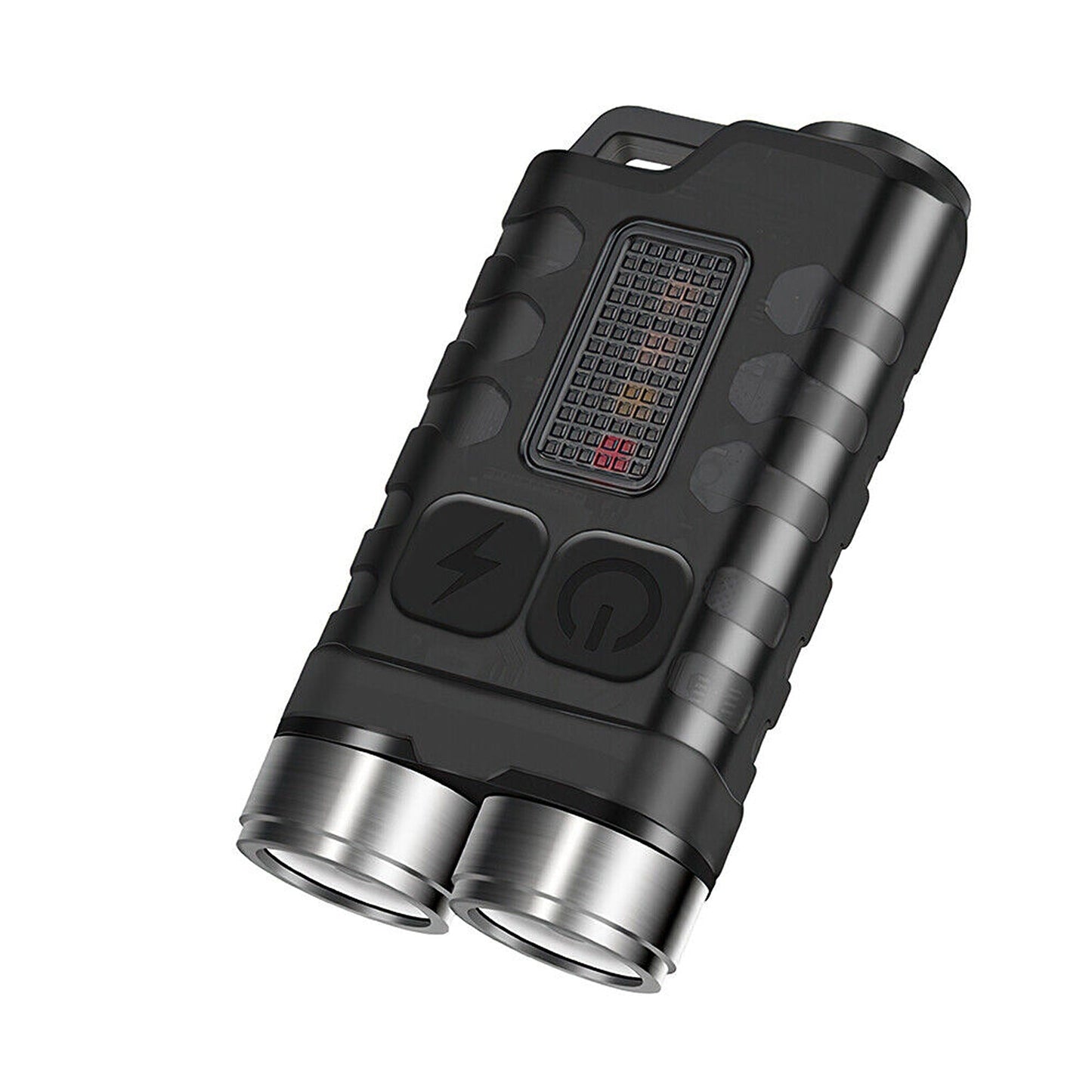 900 Lumens Mini Keychain EDC Flashlight USB Type-C Rechargeable Work Light