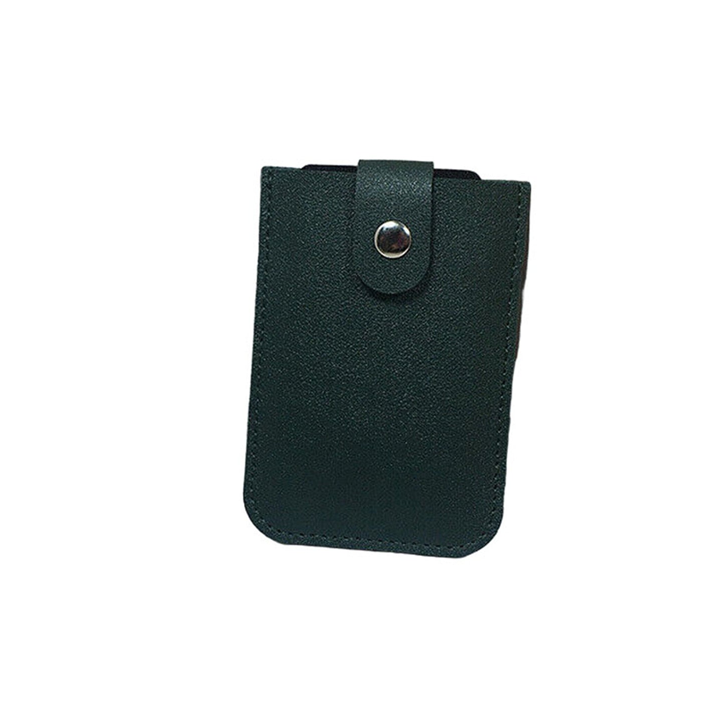 Pull-Out Business Card Holder Leather ID and Credit Card Bag