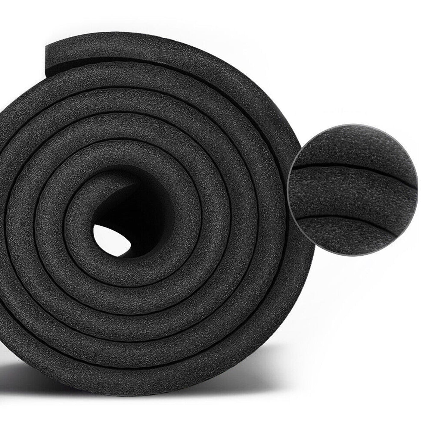 Thick NBR Nonslip Yoga Mat Fitness Pilate Sports Dance Pad 15MM