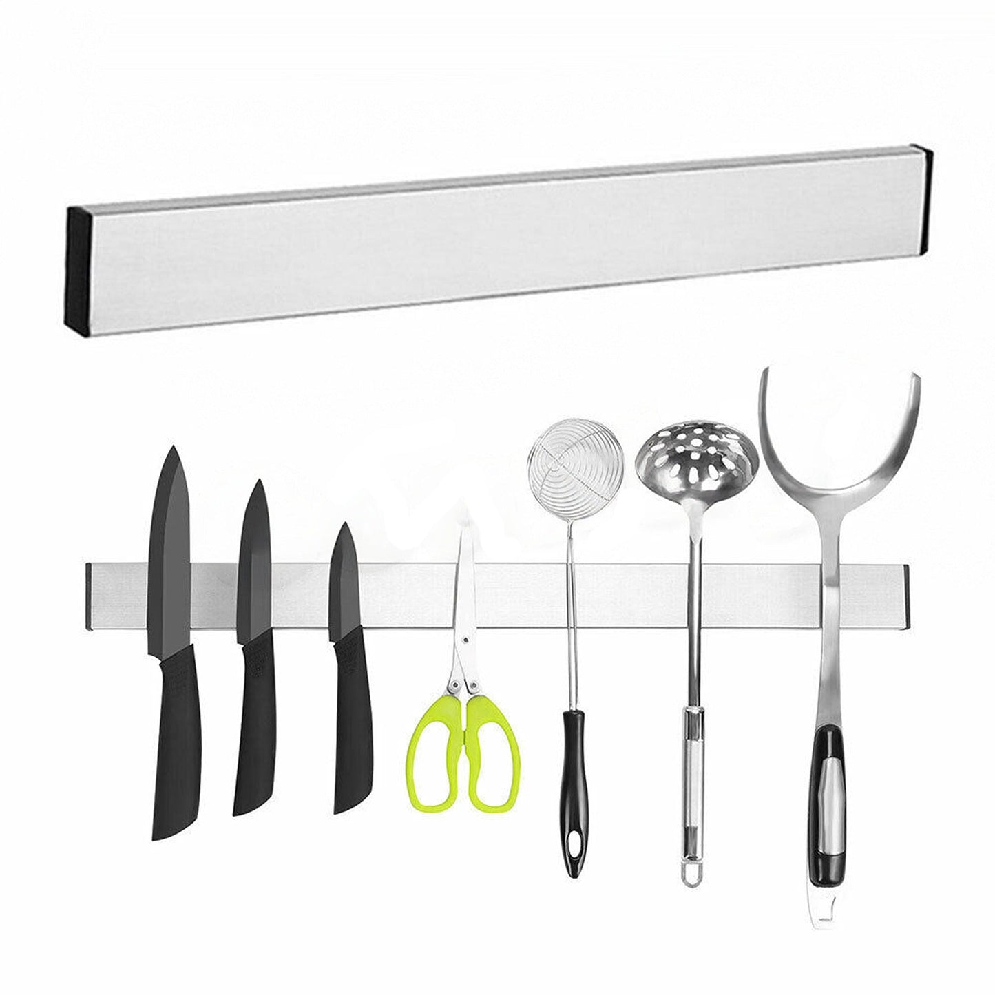 Magnetic Stainless Steel Knife Rack 40 to 50cm Tool Holder Shelf