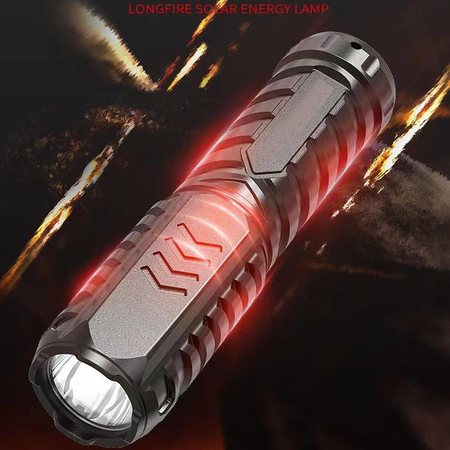 Multifunctional Camping Flashlight Rechargeable Outdoor Flashlight Tool