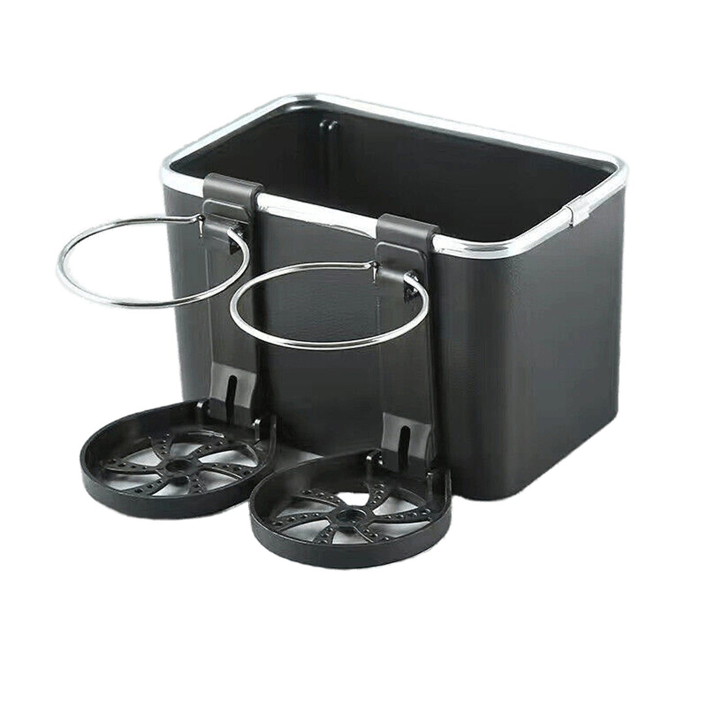 Multifunctional Car Armrest with Tissue Box and Storage Drawers