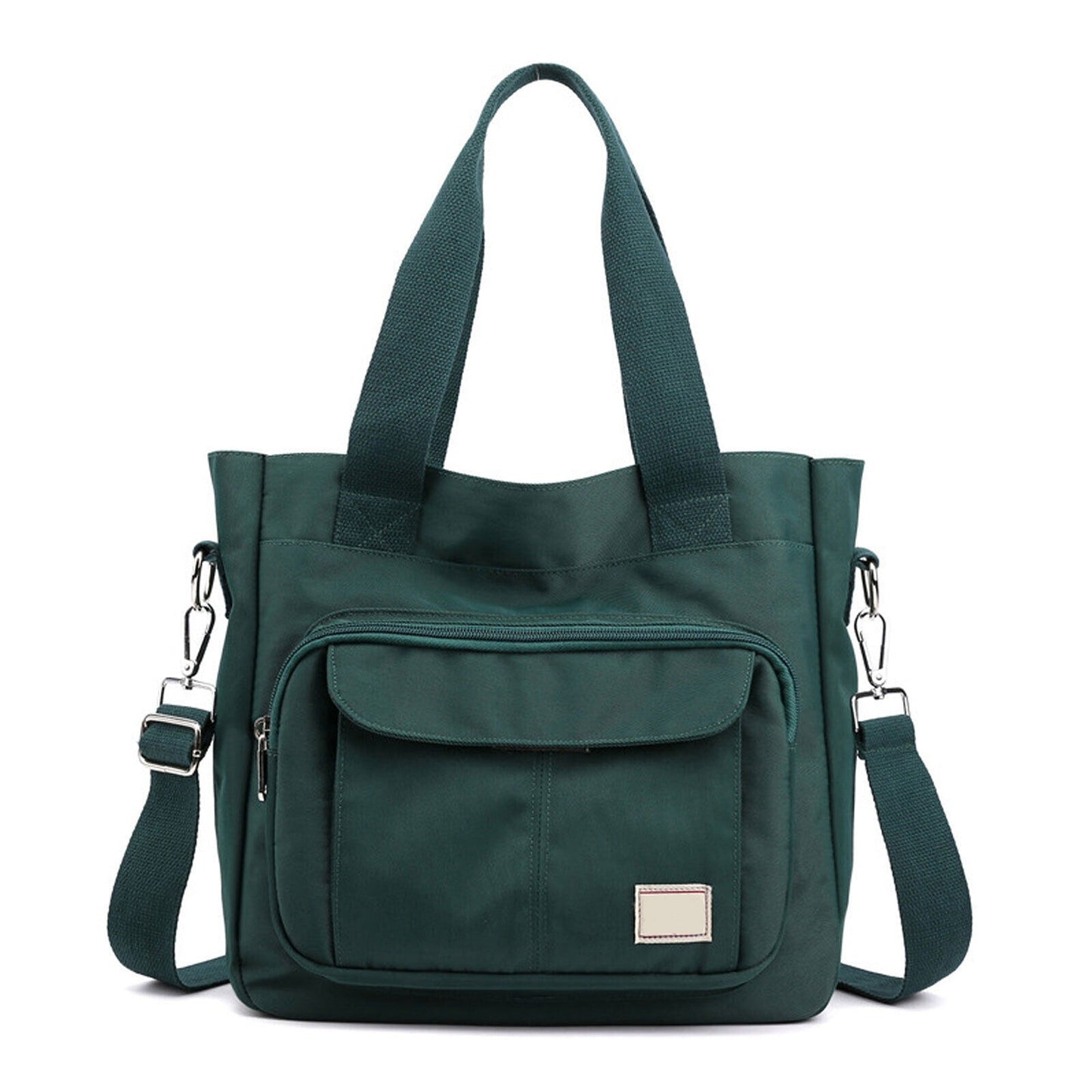 Large Nylon Waterproof Handbags with Zipper Women Shoulder Messenger Bag