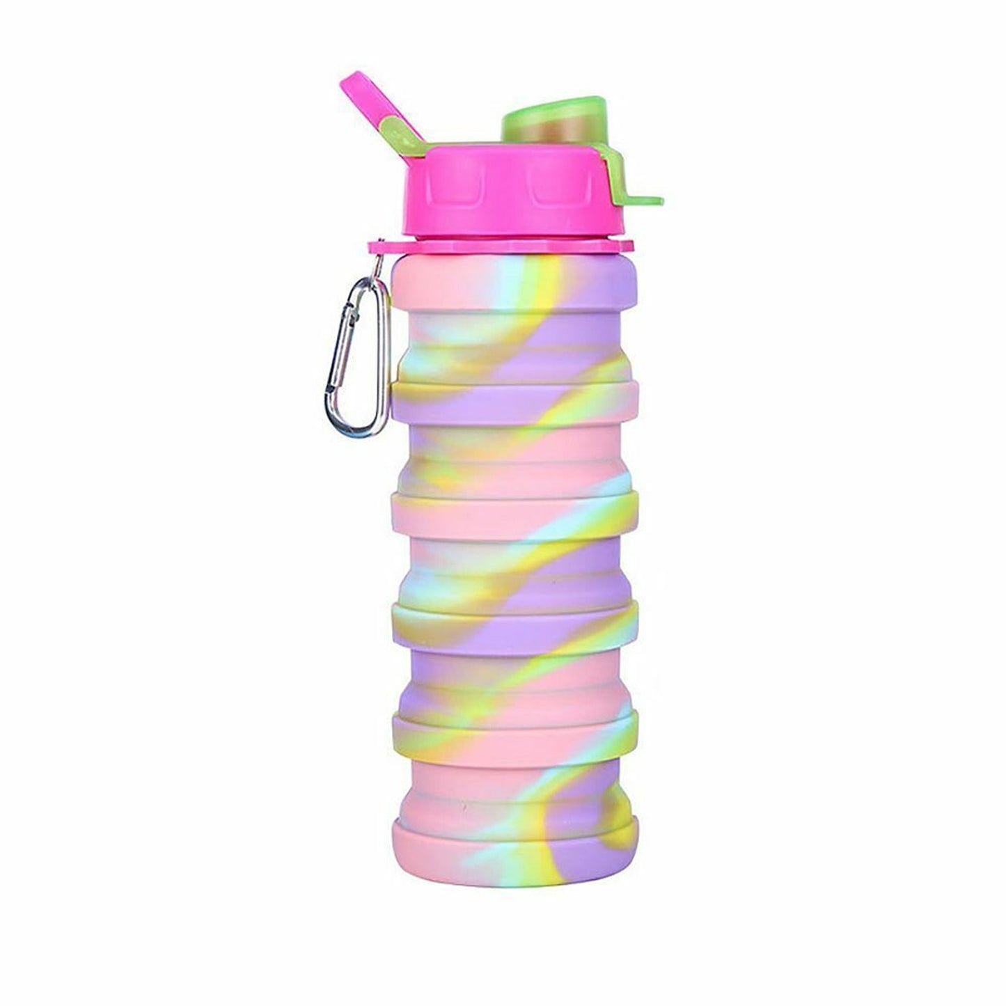 Foldable Silicone Travel Water Bottle Retractable Portable Drink Cup