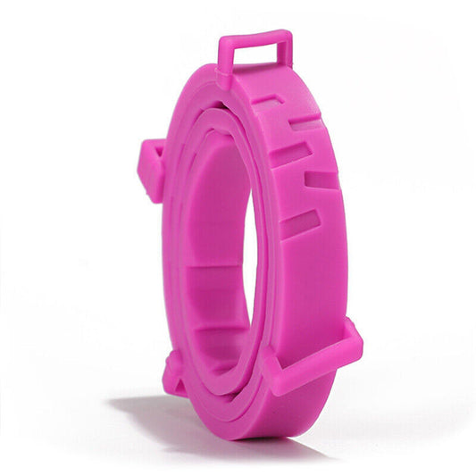 Identification Collar Bands for Puppy Whelping Pink - Adjustable