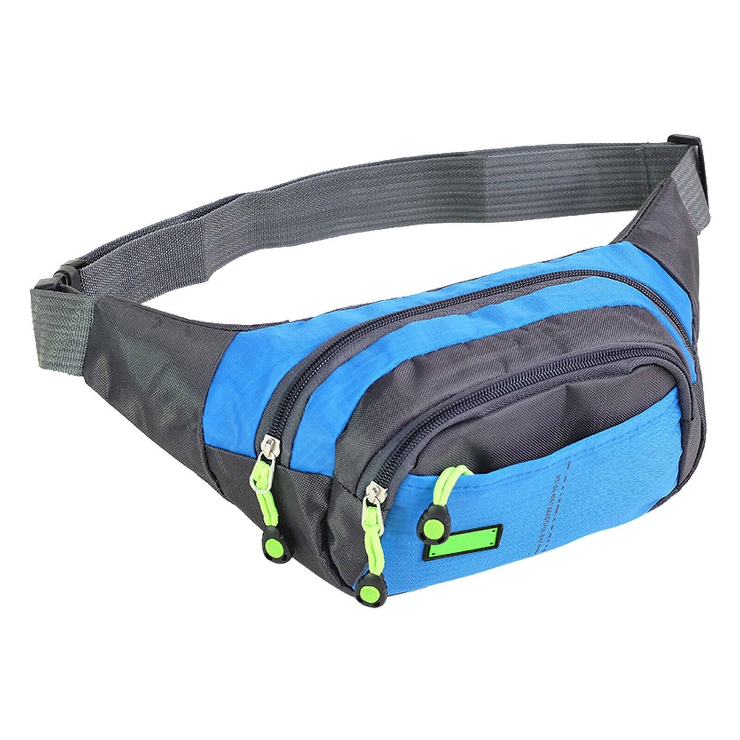 Large Zip Sport Waist Bag Handy Climbing Hiking Fanny Pack