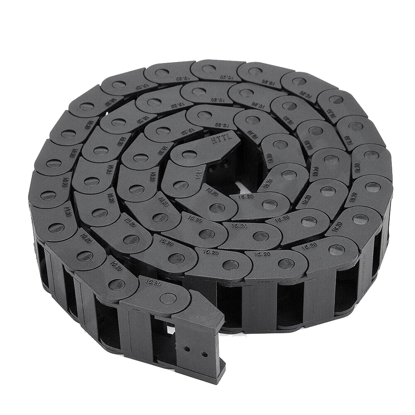 Machine Tool Cable Drag Chain Plastic Towline Carrier Nested
