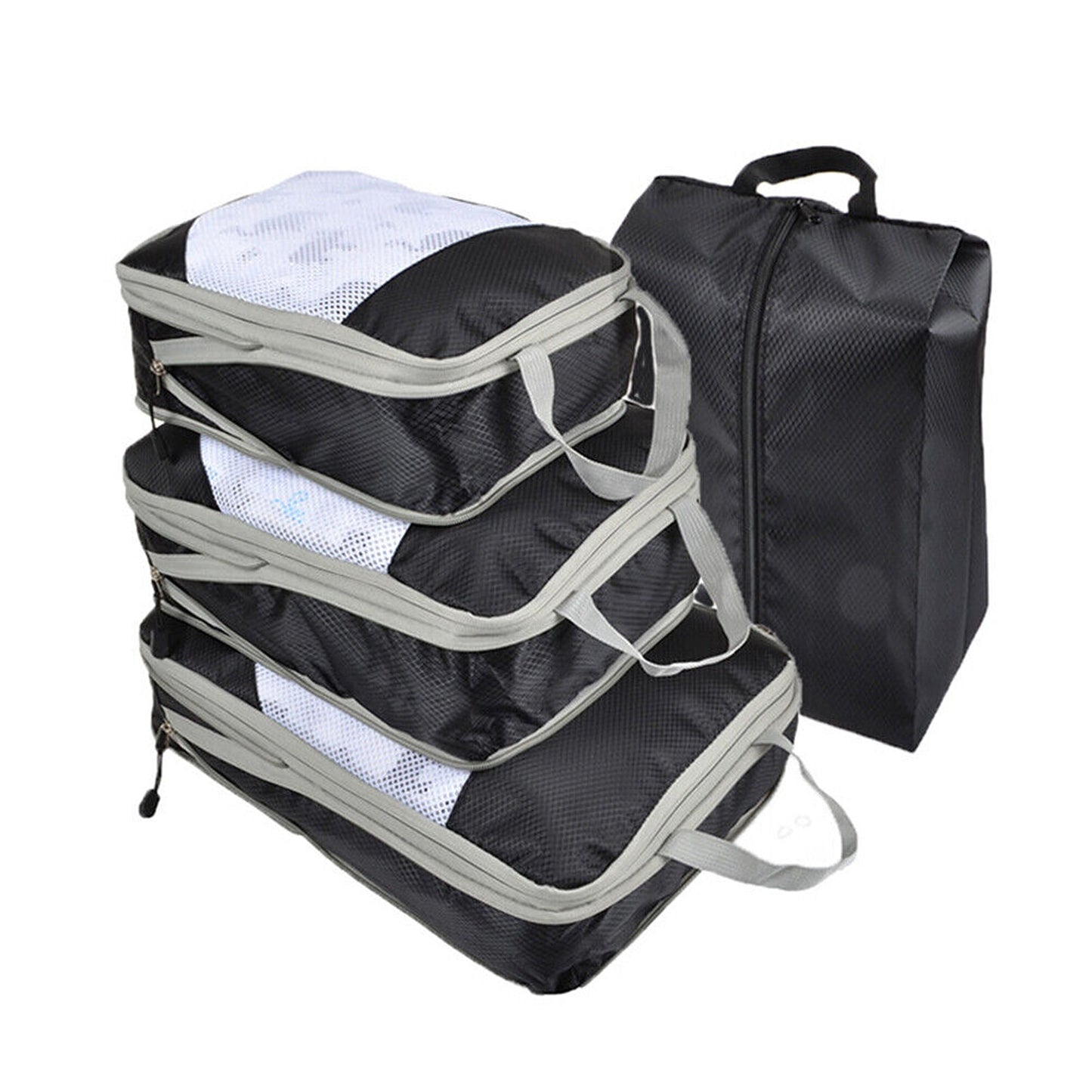 Travel Packing Cube Organiser for Luggage Compression Storage Bags