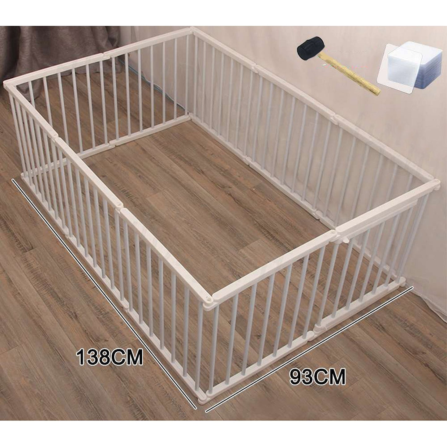Portable DIY Dog Puppy Playpen Accessories Exercise Cage