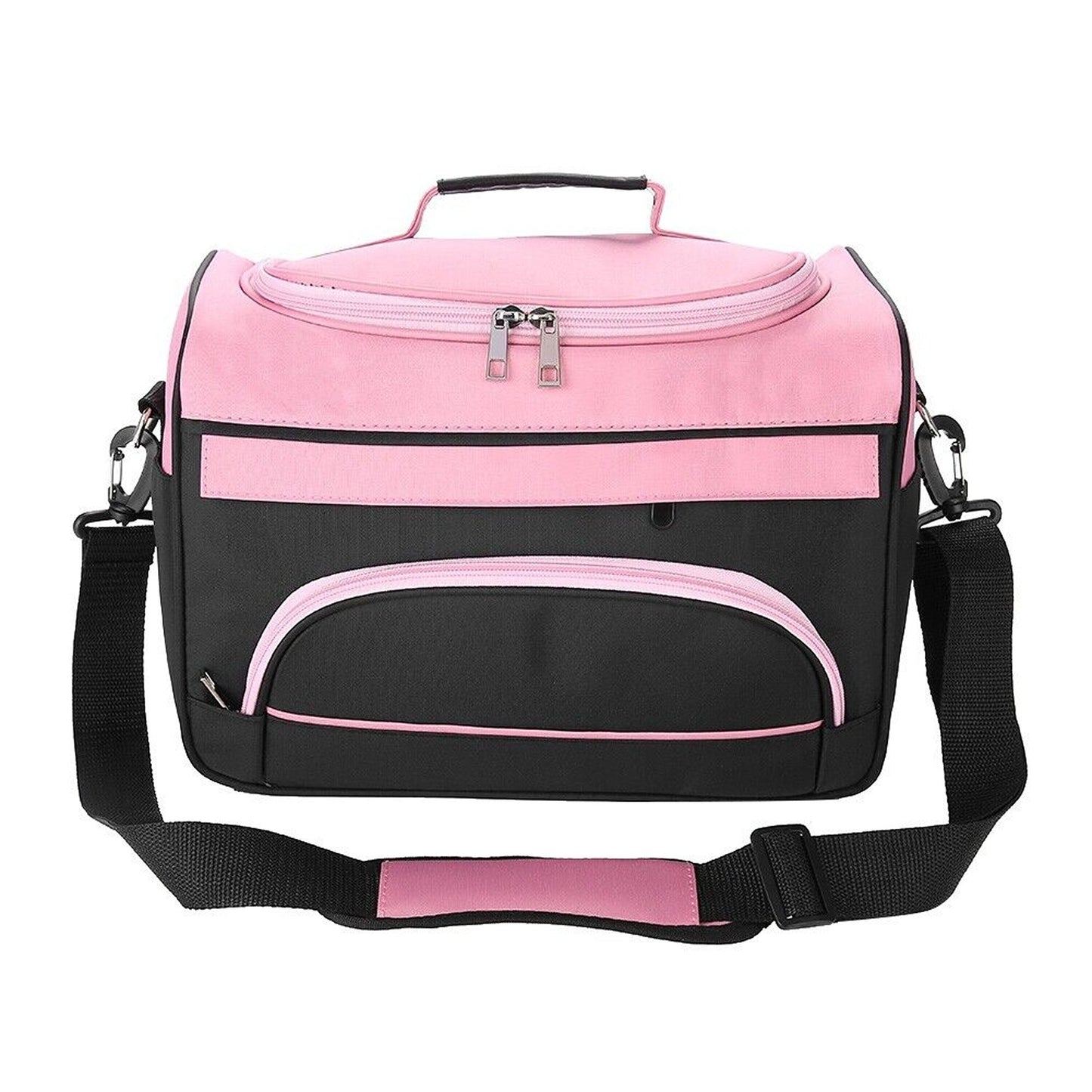 Large Rose Pink Hairdressing Equipment Carrying Bag for Travel