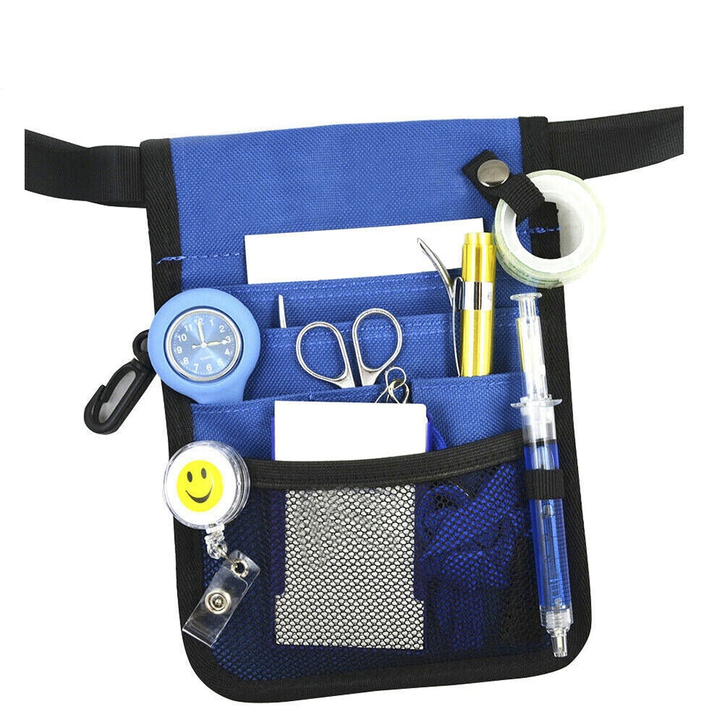 Nurse Utility Pouch with Extra Pockets and Belt Strap for Quick Pick