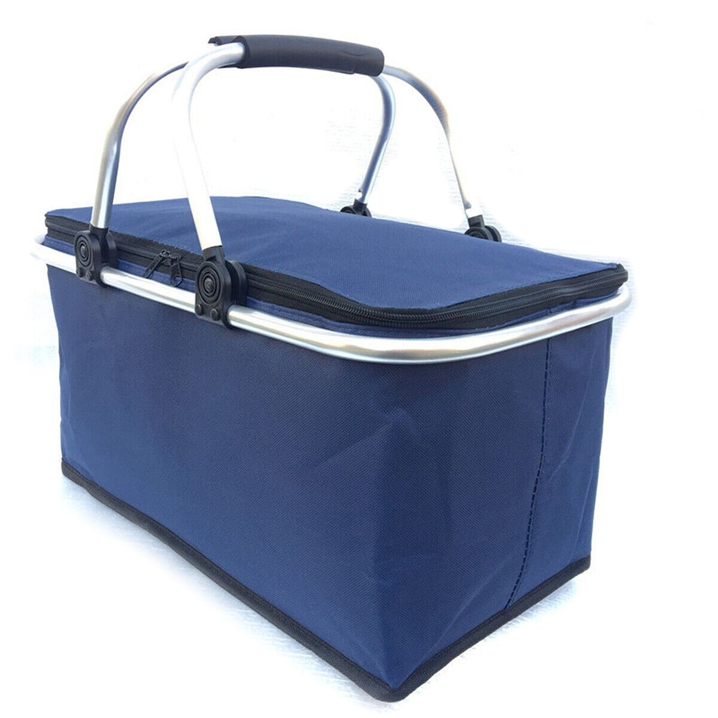 Foldable Insulated Picnic Basket Outdoor Cooler Bag Tote